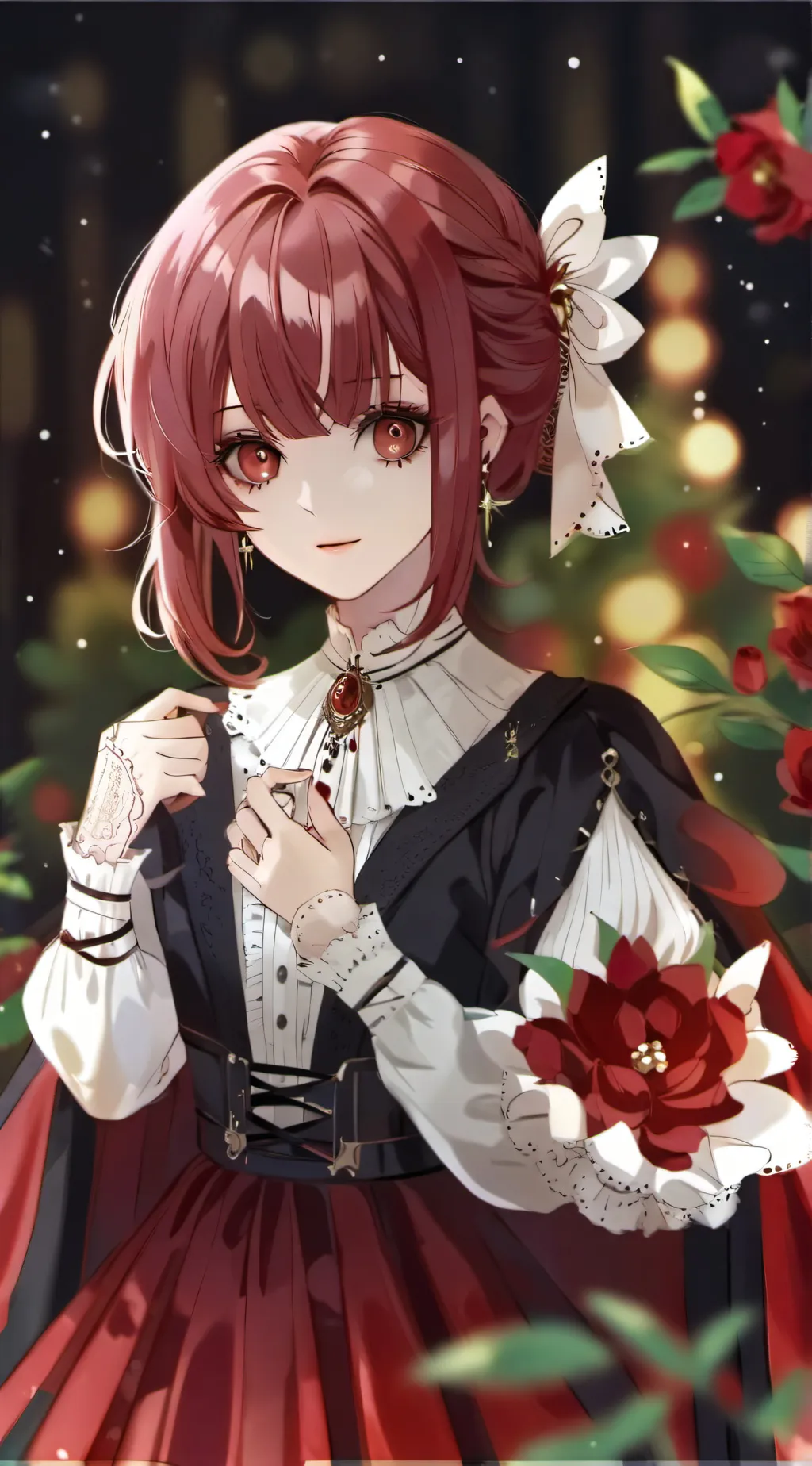 ai character: Elisabeth  background