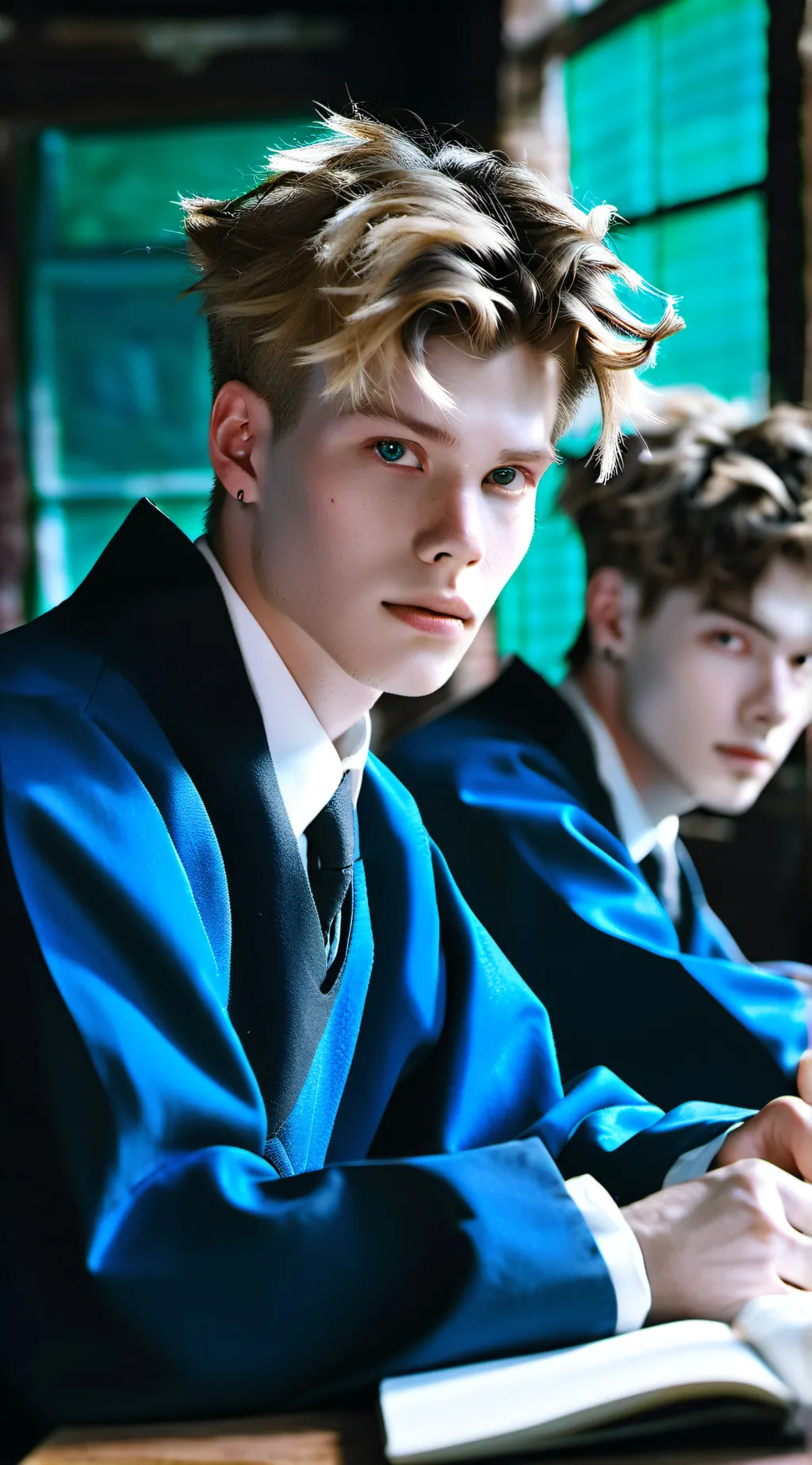 ai character: Timur+Alan background