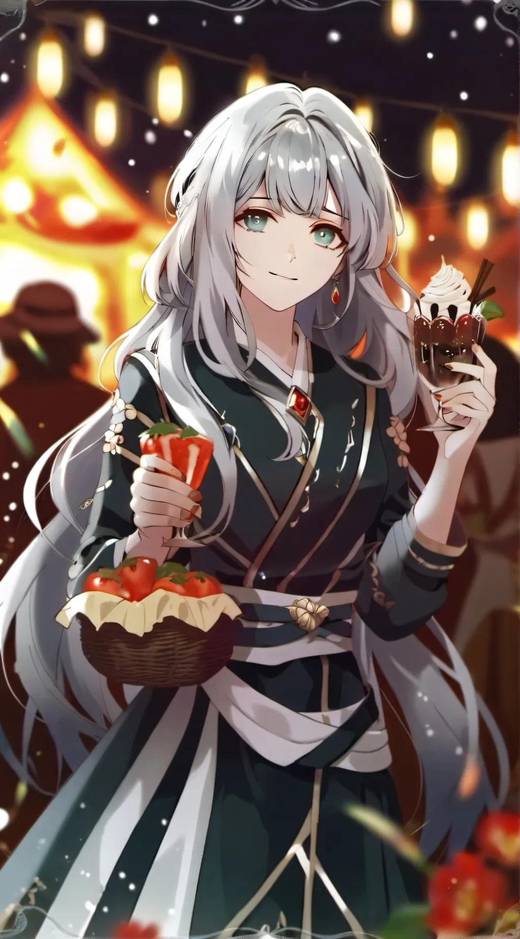 ai character: Mexican yoshi background