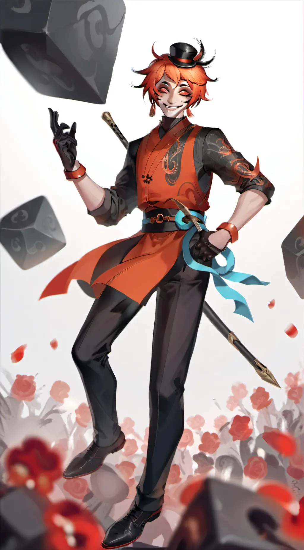 ai character: HH soulmate dance background