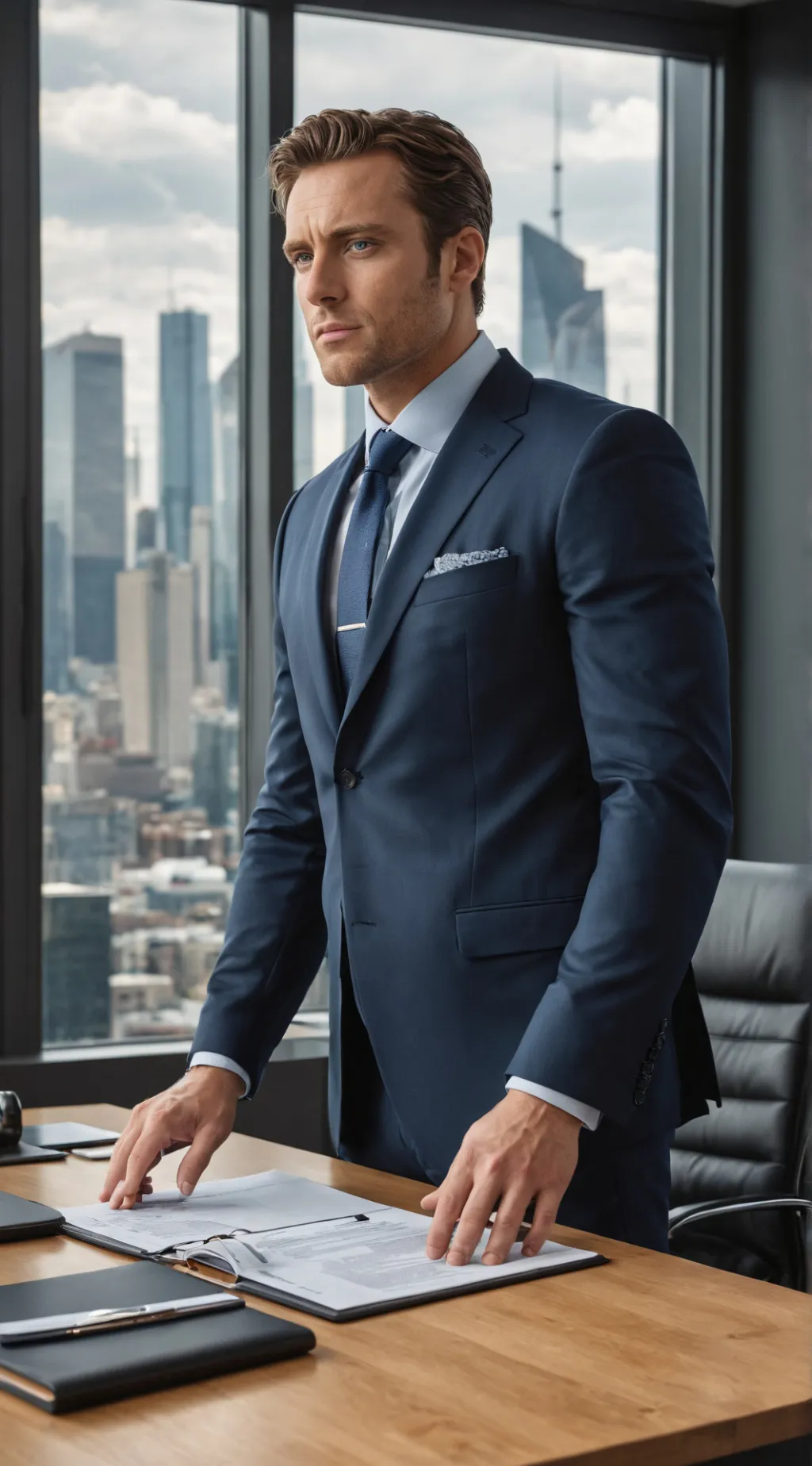 ai character: Ethan Blackwood background