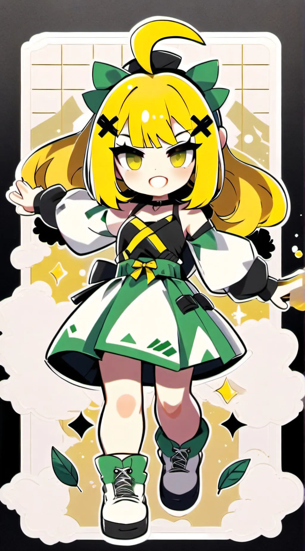 ai character: Tootsiee background