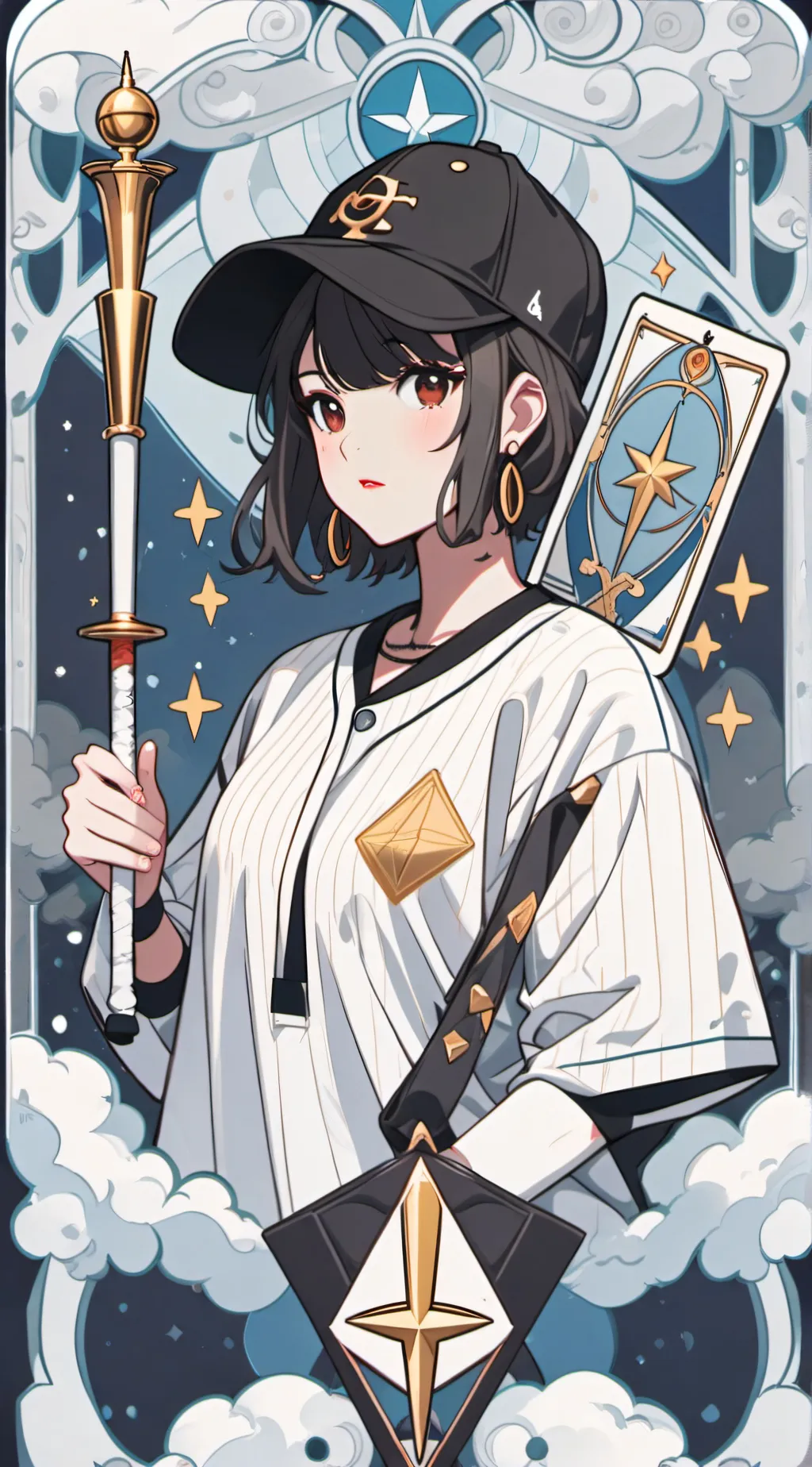 ai character: angelica background