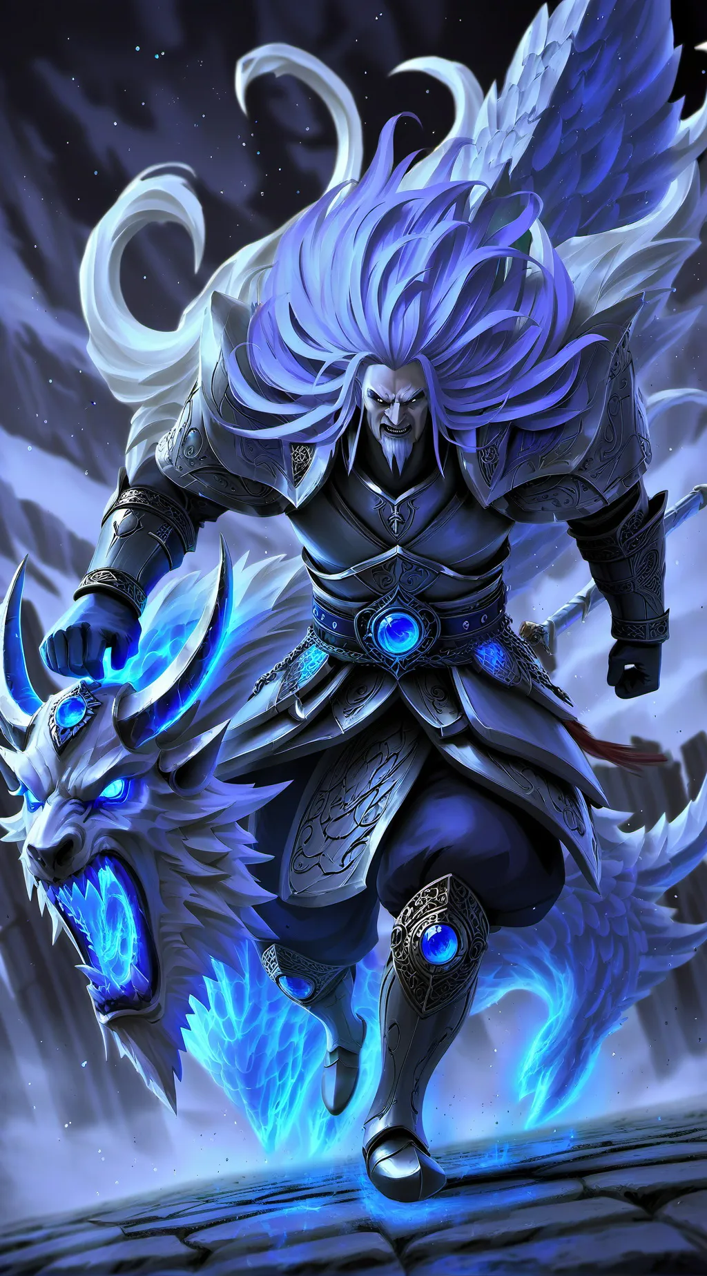 ai character: Wolfman background