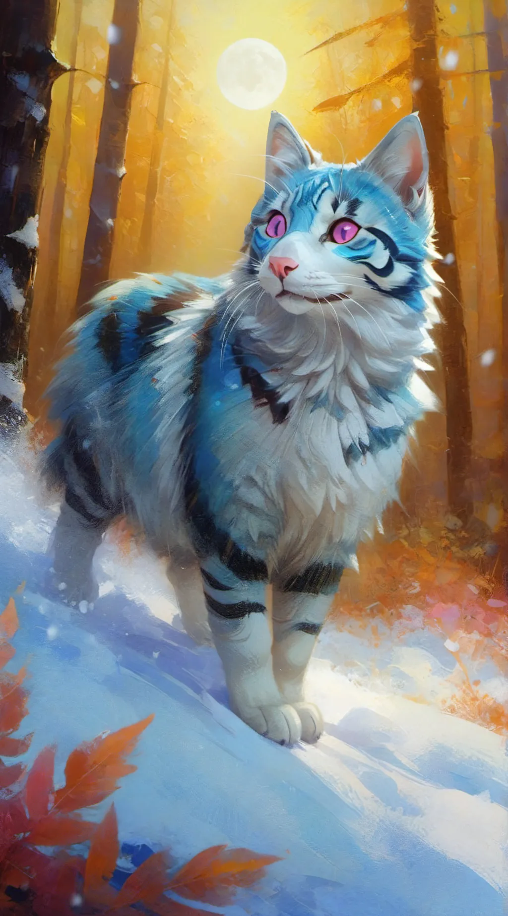 ai character: Felandia OCs background