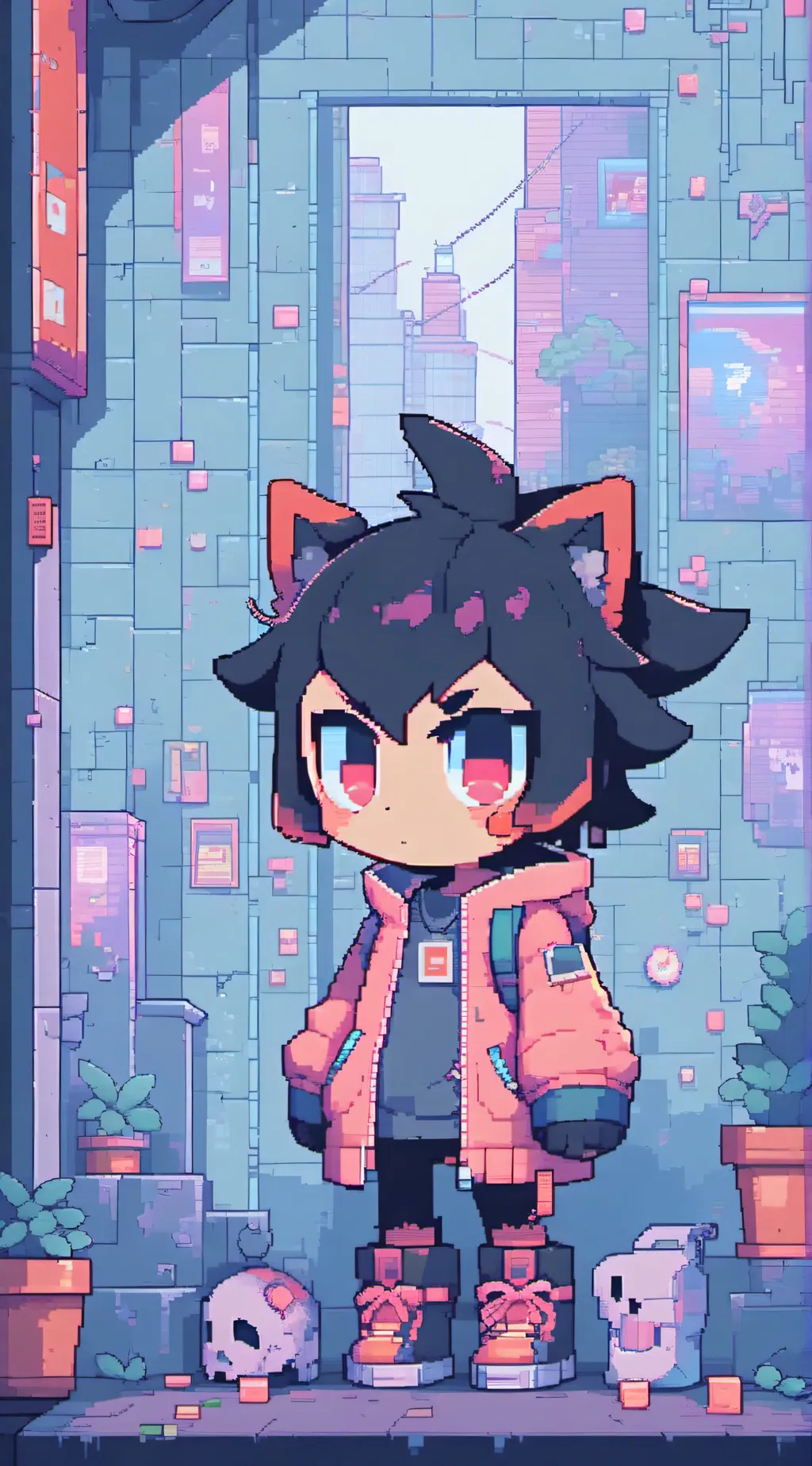 ai character: ★SHADOW★ background