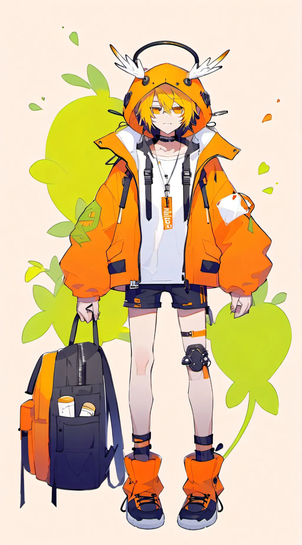 ai character: oren background