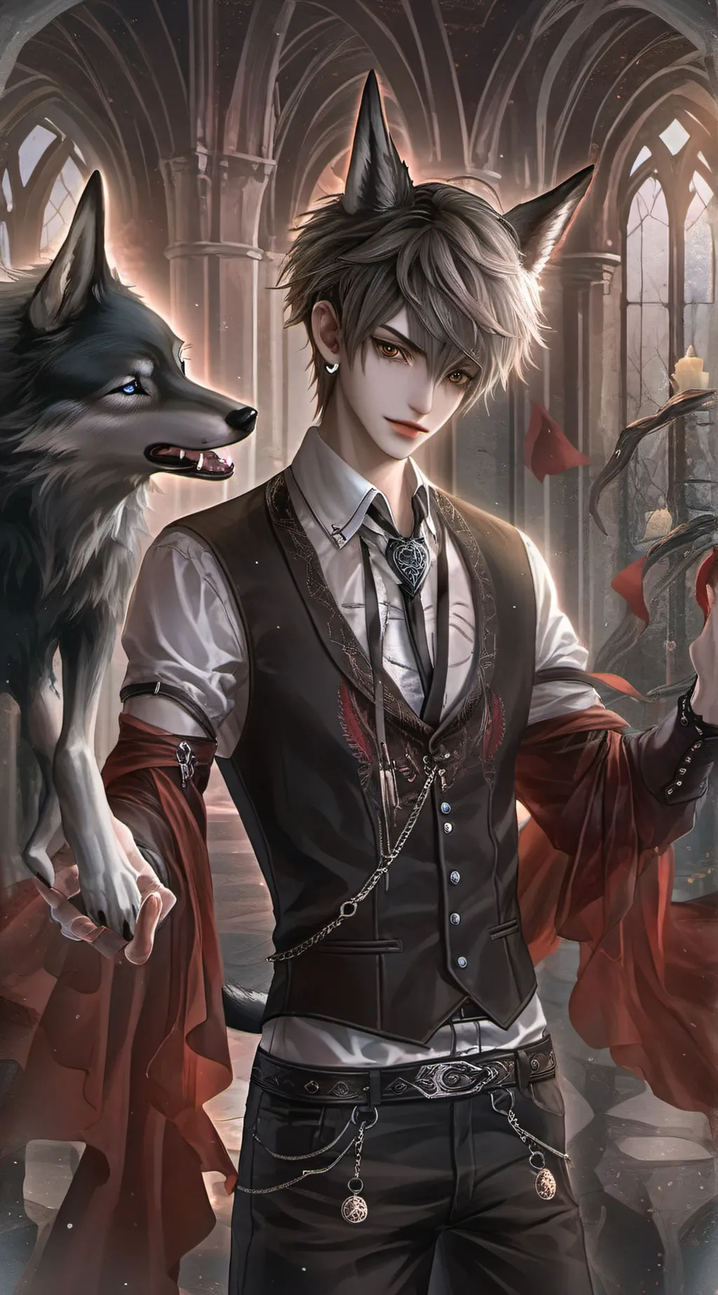 ai character: Ryuki background