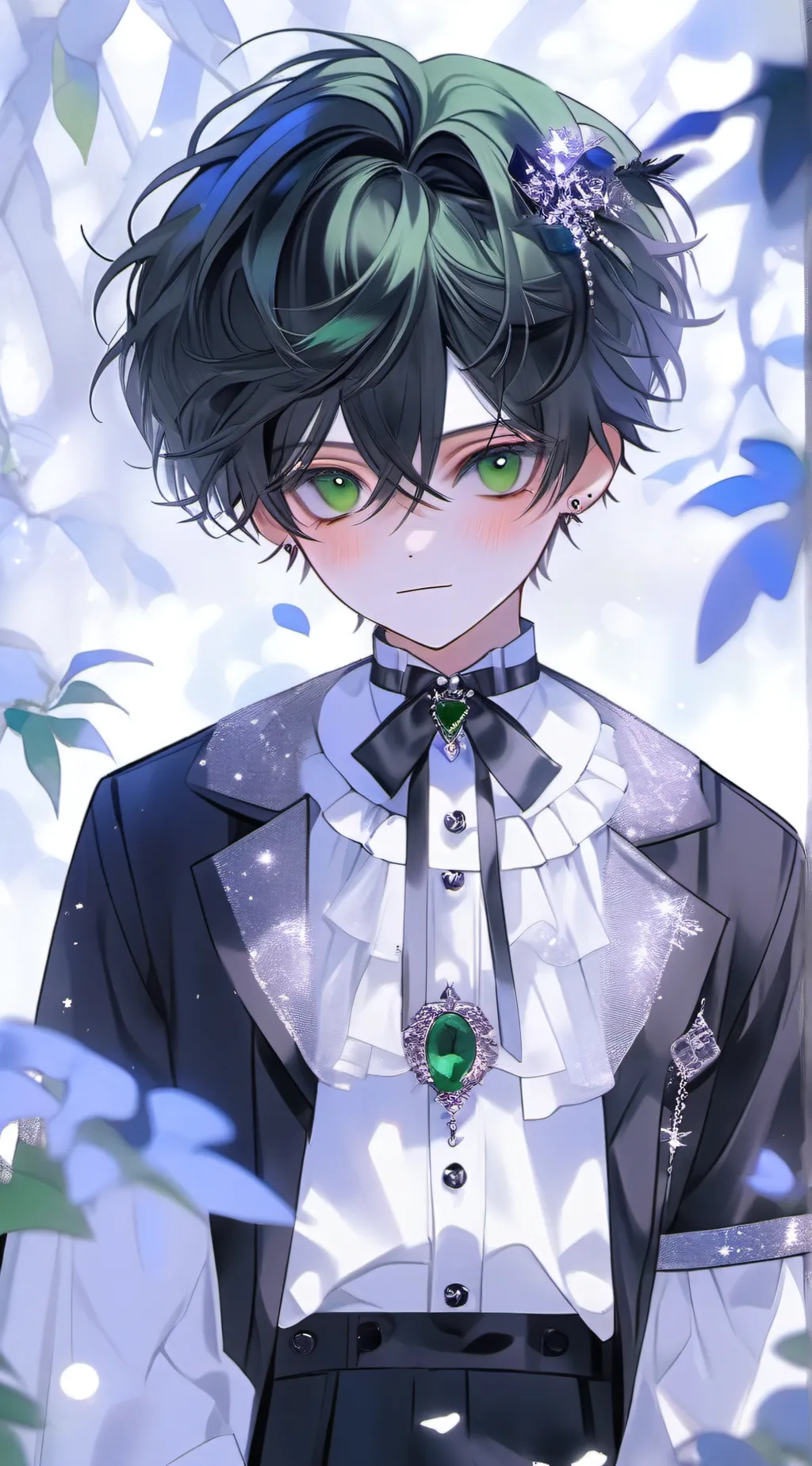 ai character: {-×~•Issac•~×-} background