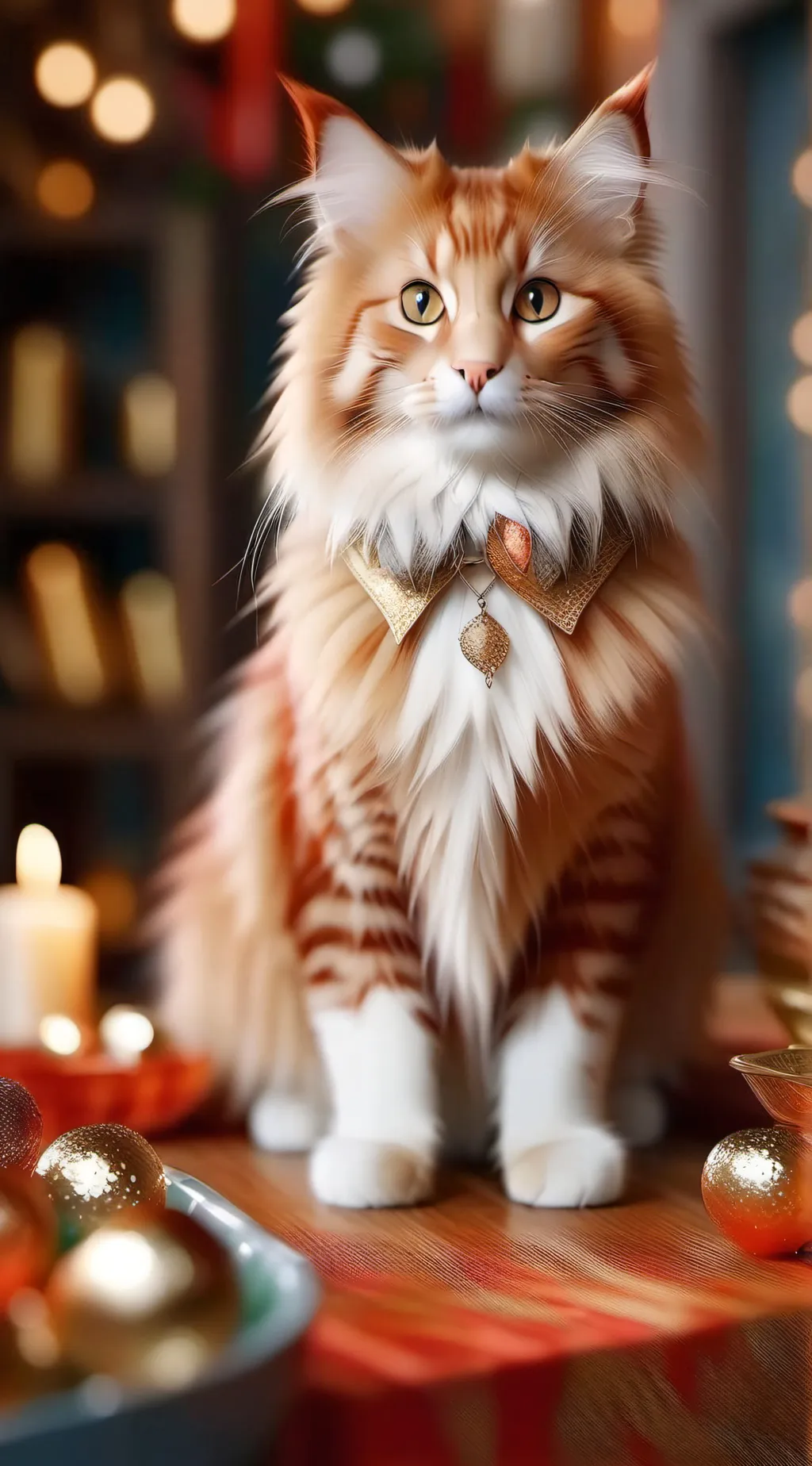 ai character: cat background