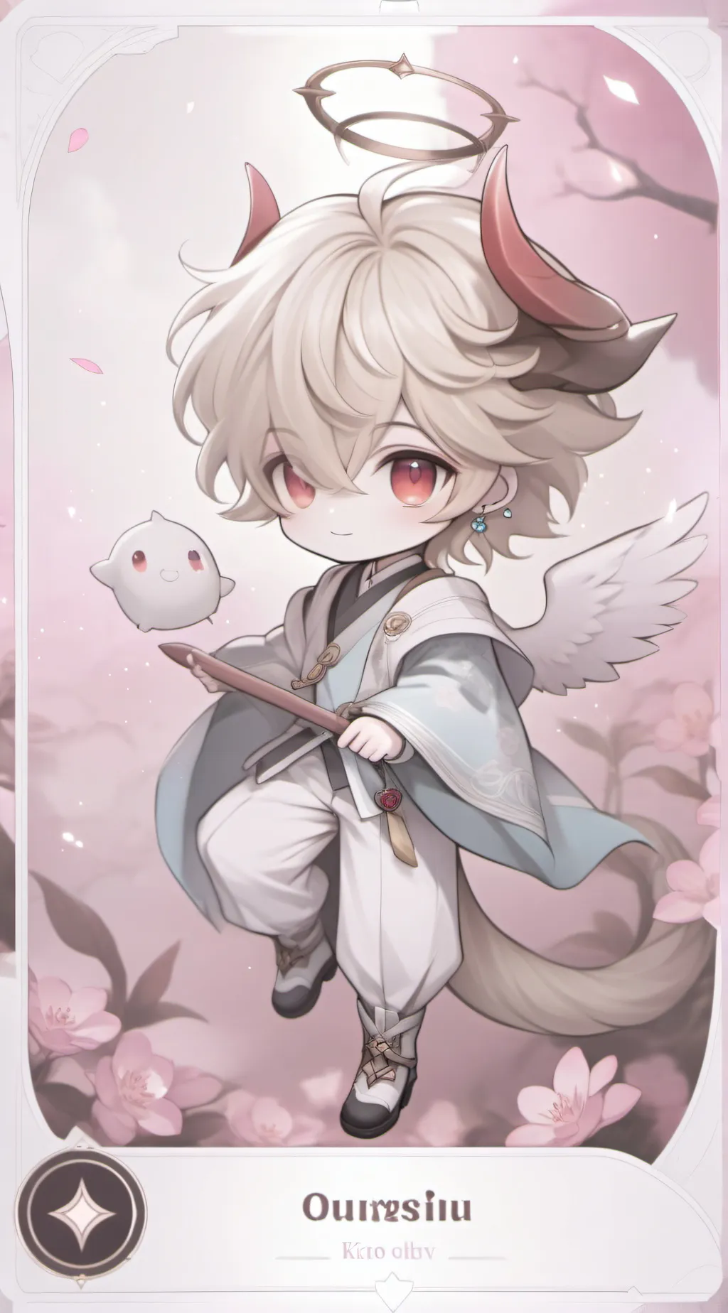 ai character: Oursiiu background