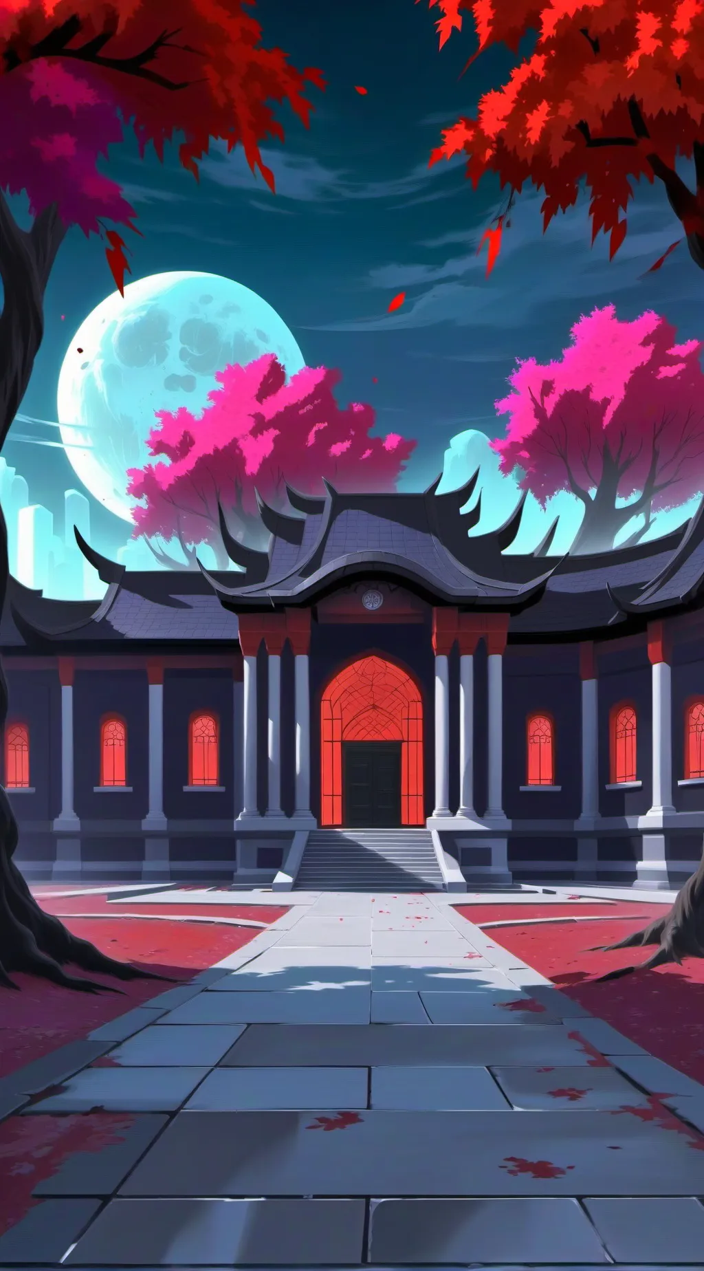 ai character: Refund high school background