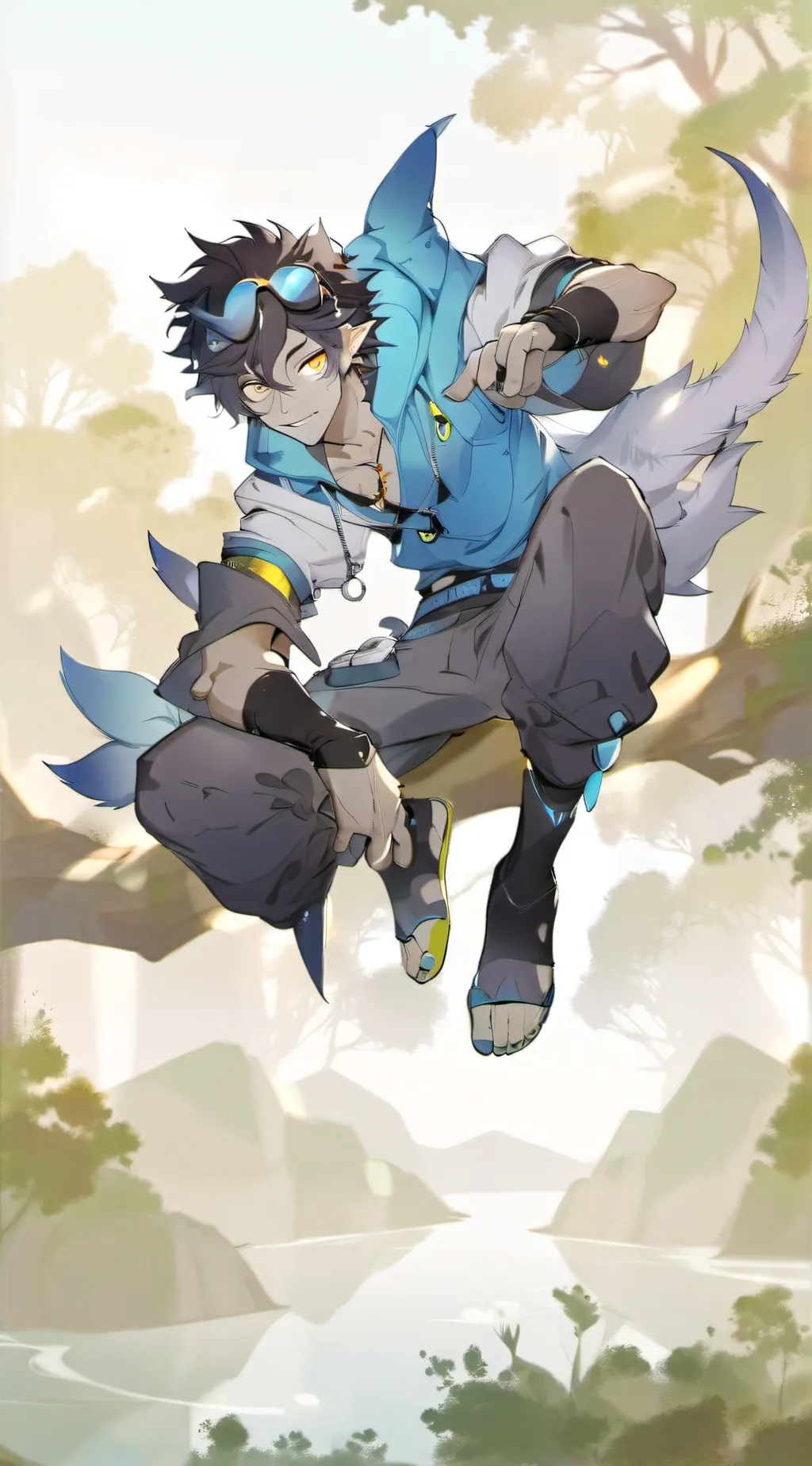 ai character: °•sebastan•° background