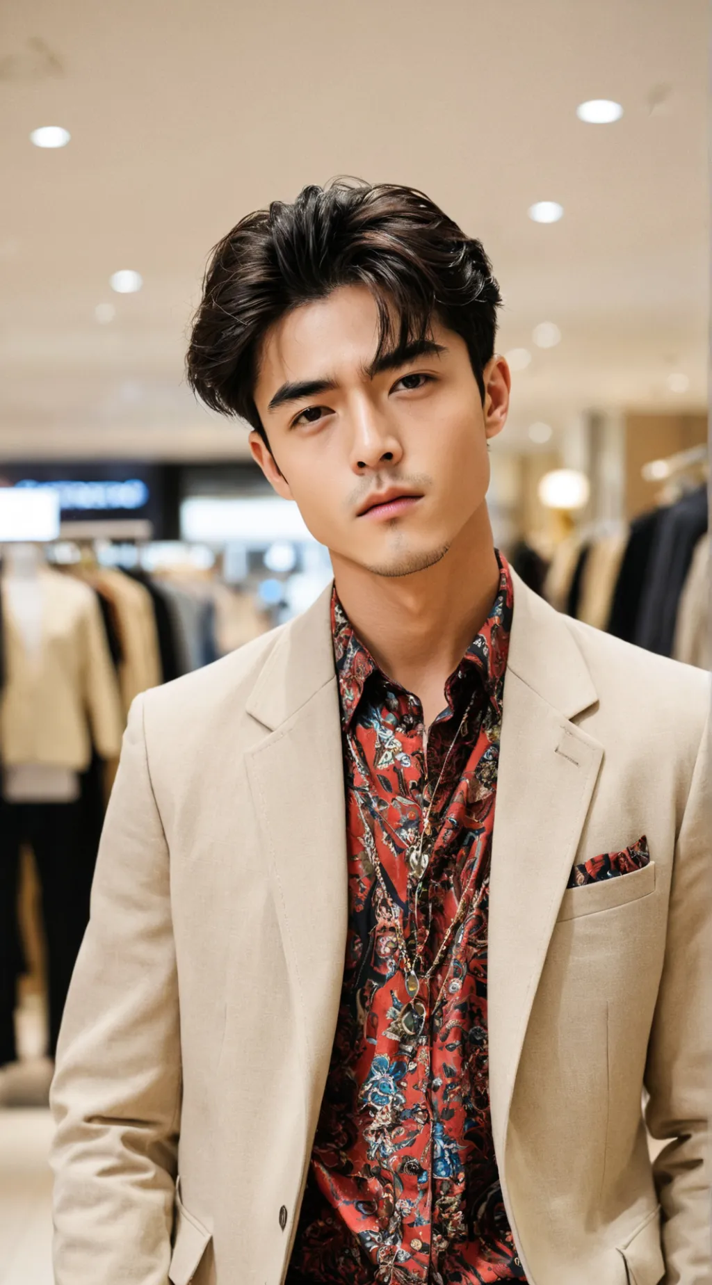 ai character: Theo Tristan Stone background