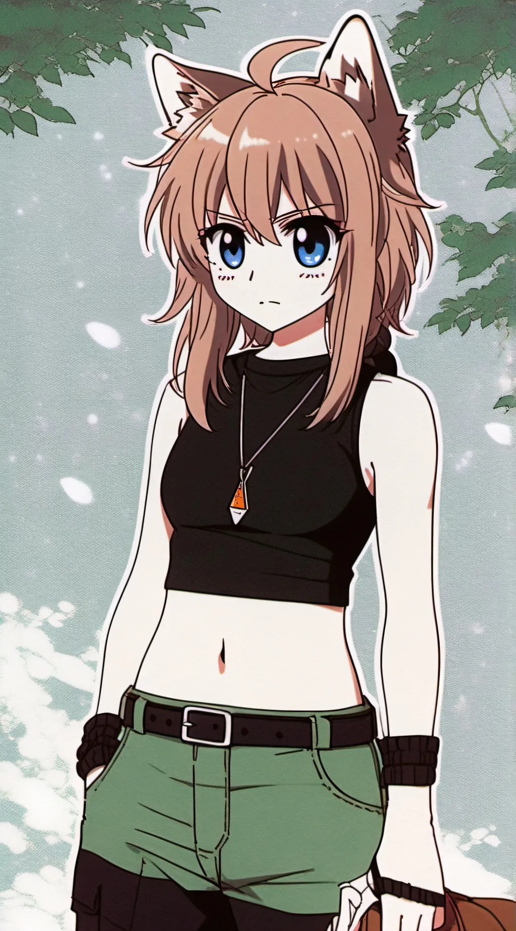 ai character: Freya Lucille background