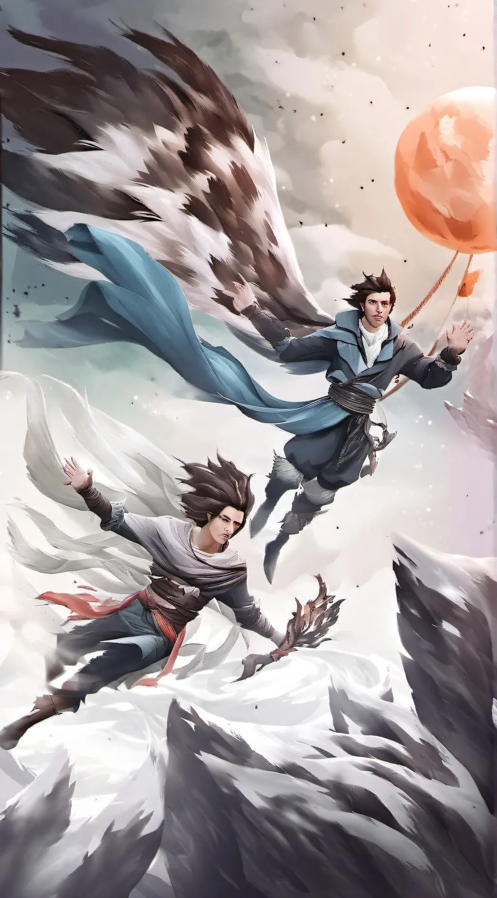 ai character: Gods of gravity  background