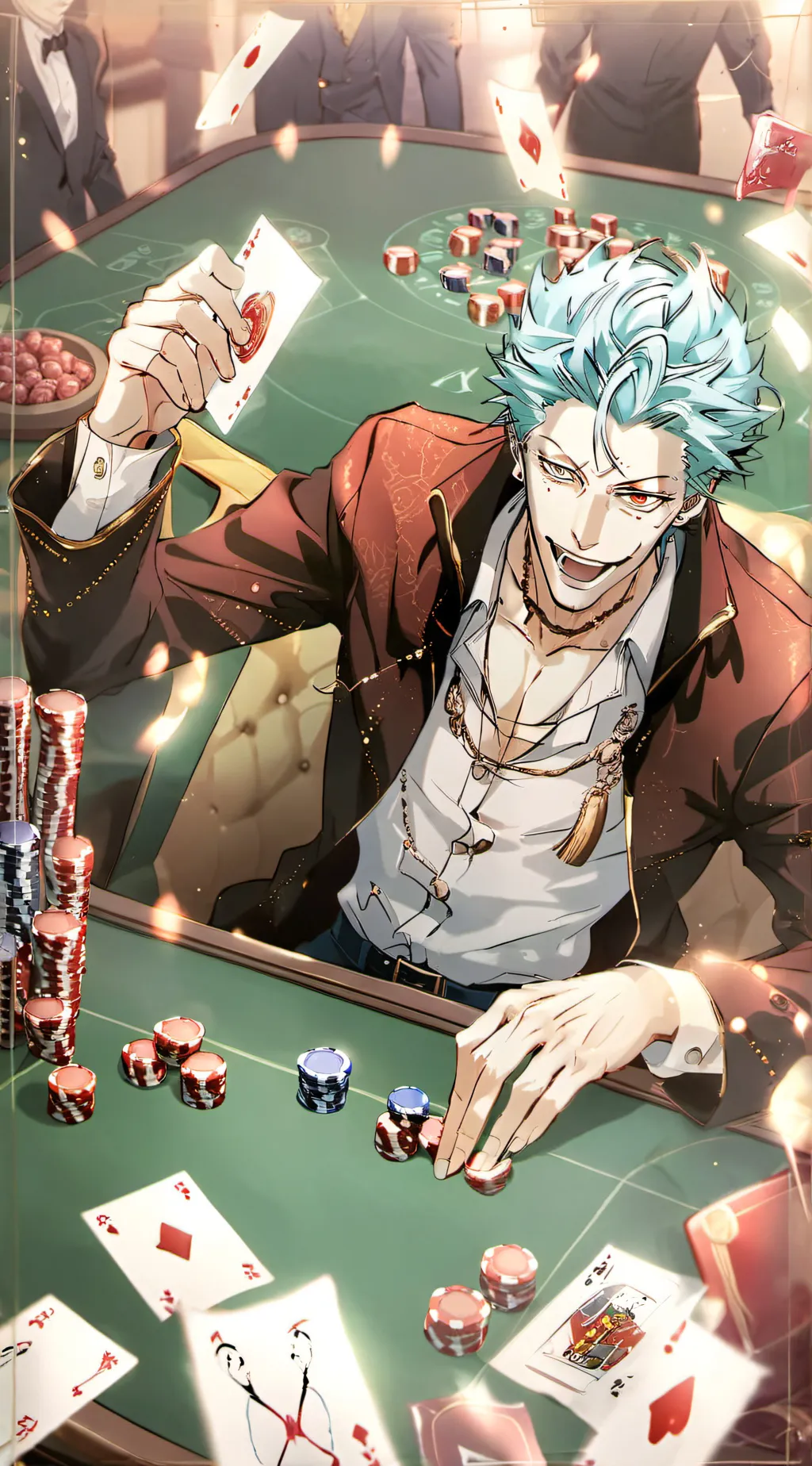 ai character: (hakari) background