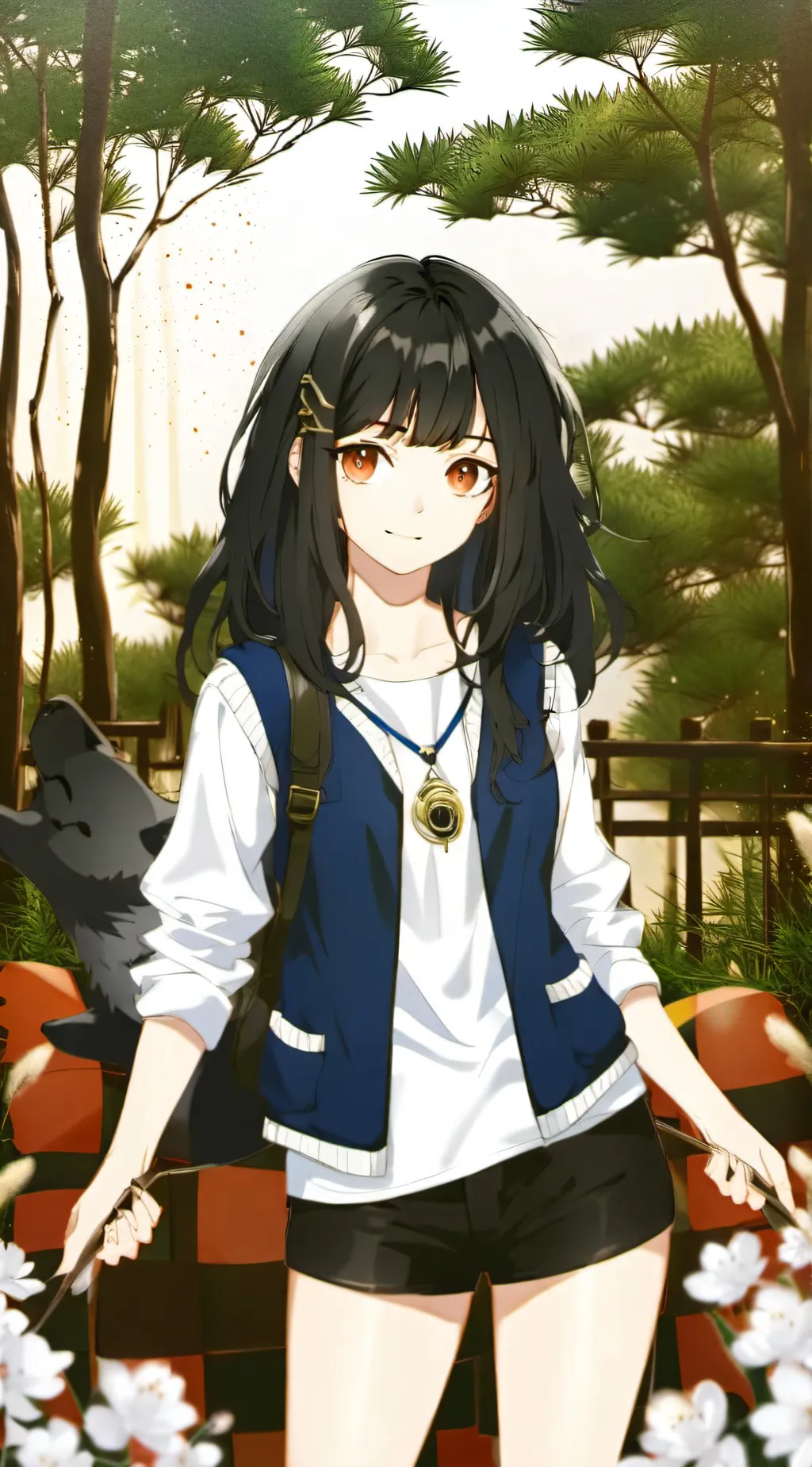 ai character: Maddie ❤️ background