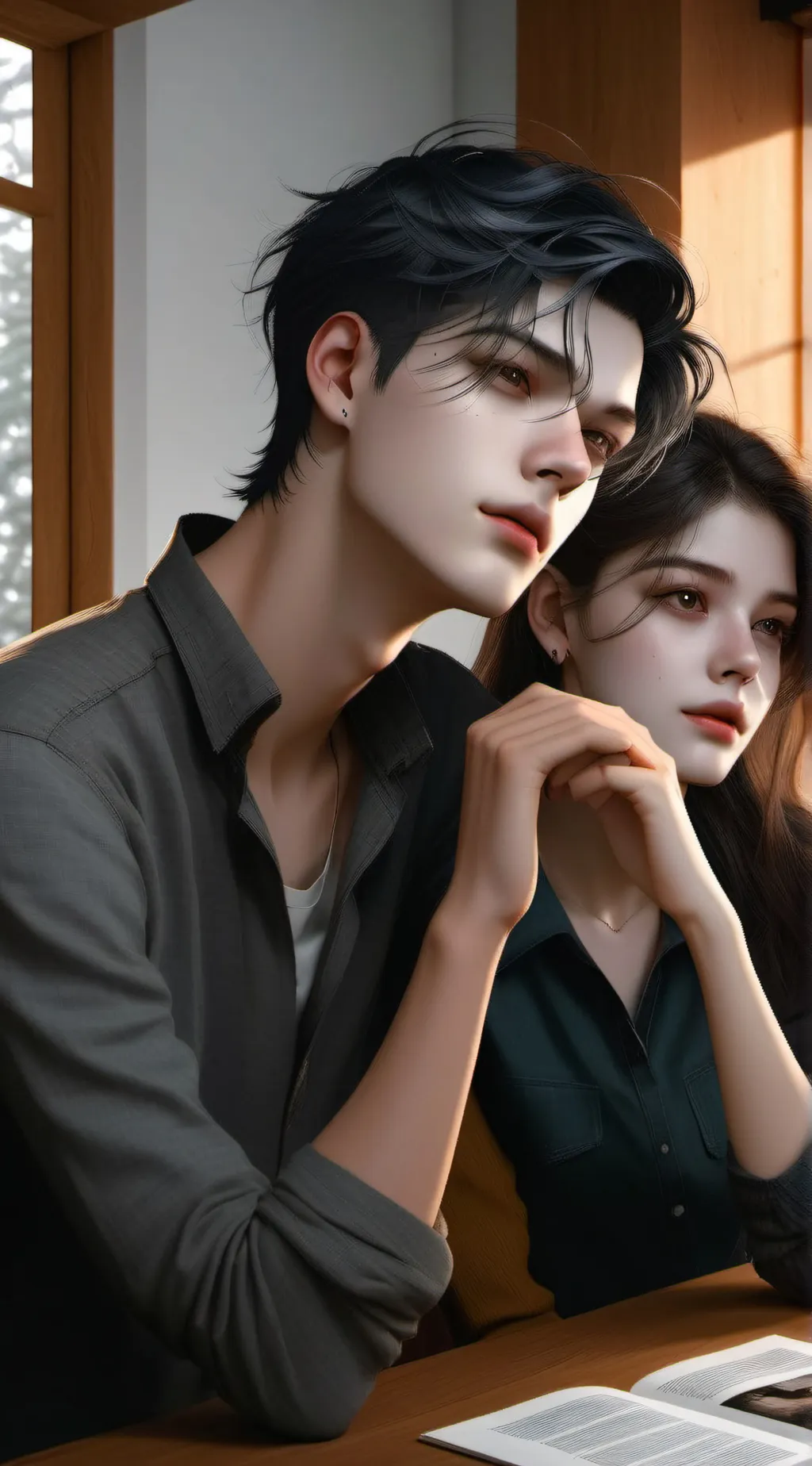 ai character: Félix  background