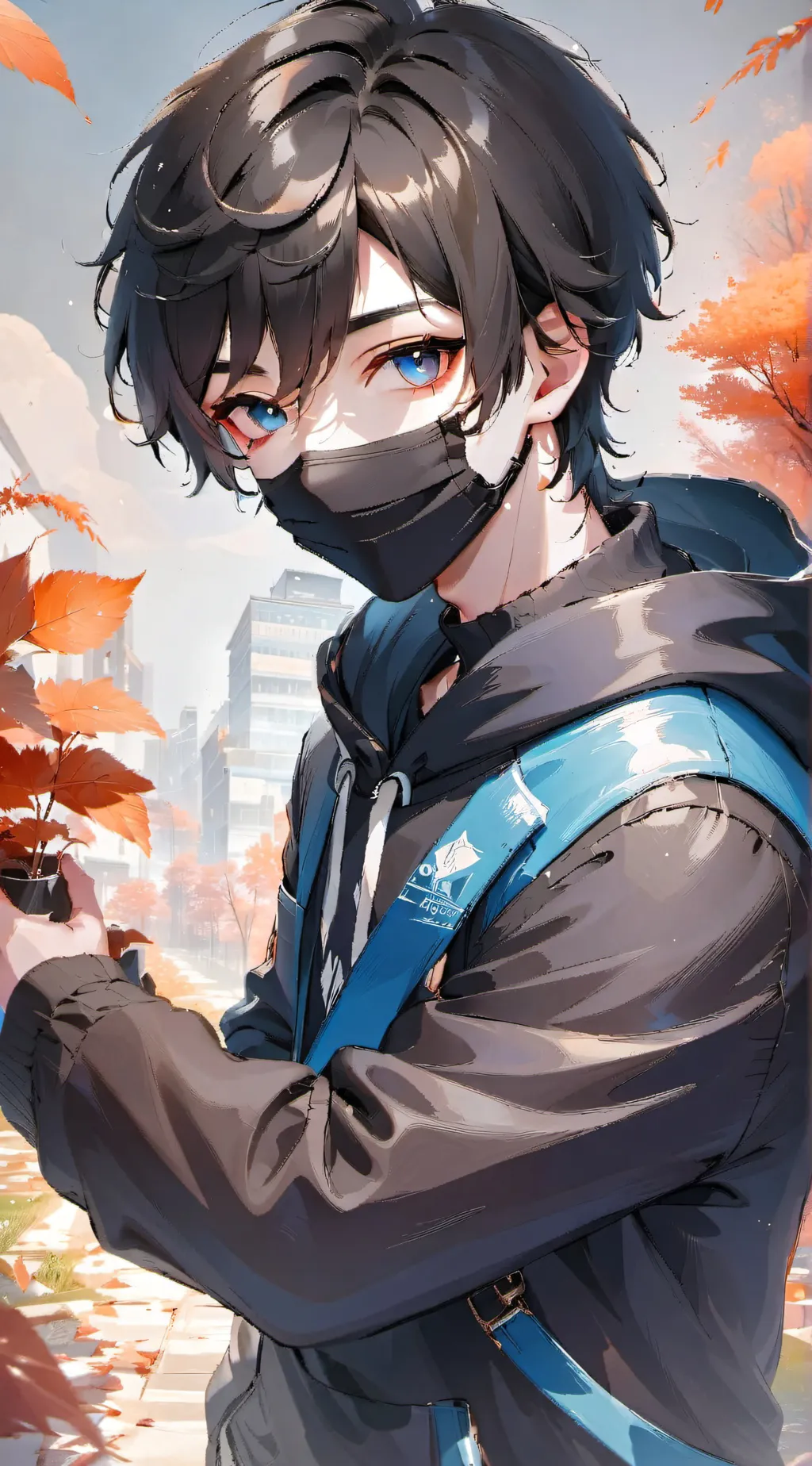 ai character: scientist zane  background