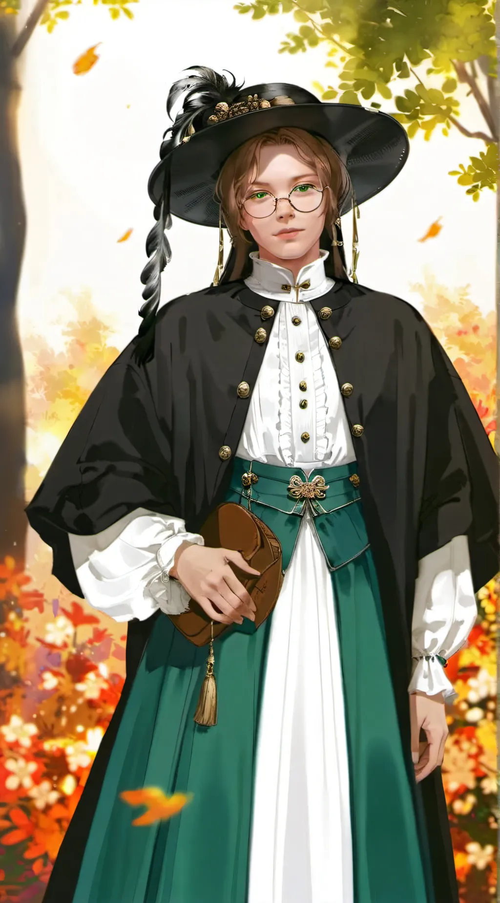 ai character: Maki background