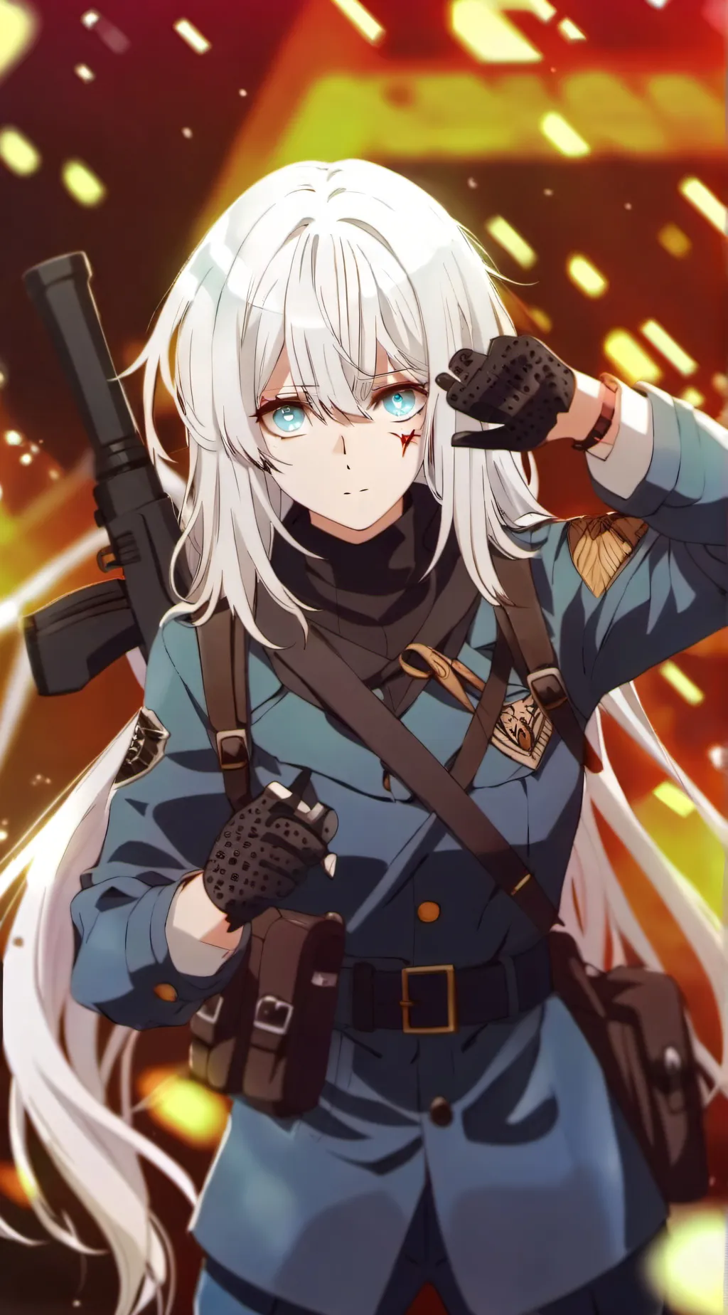 ai character: Serena  background