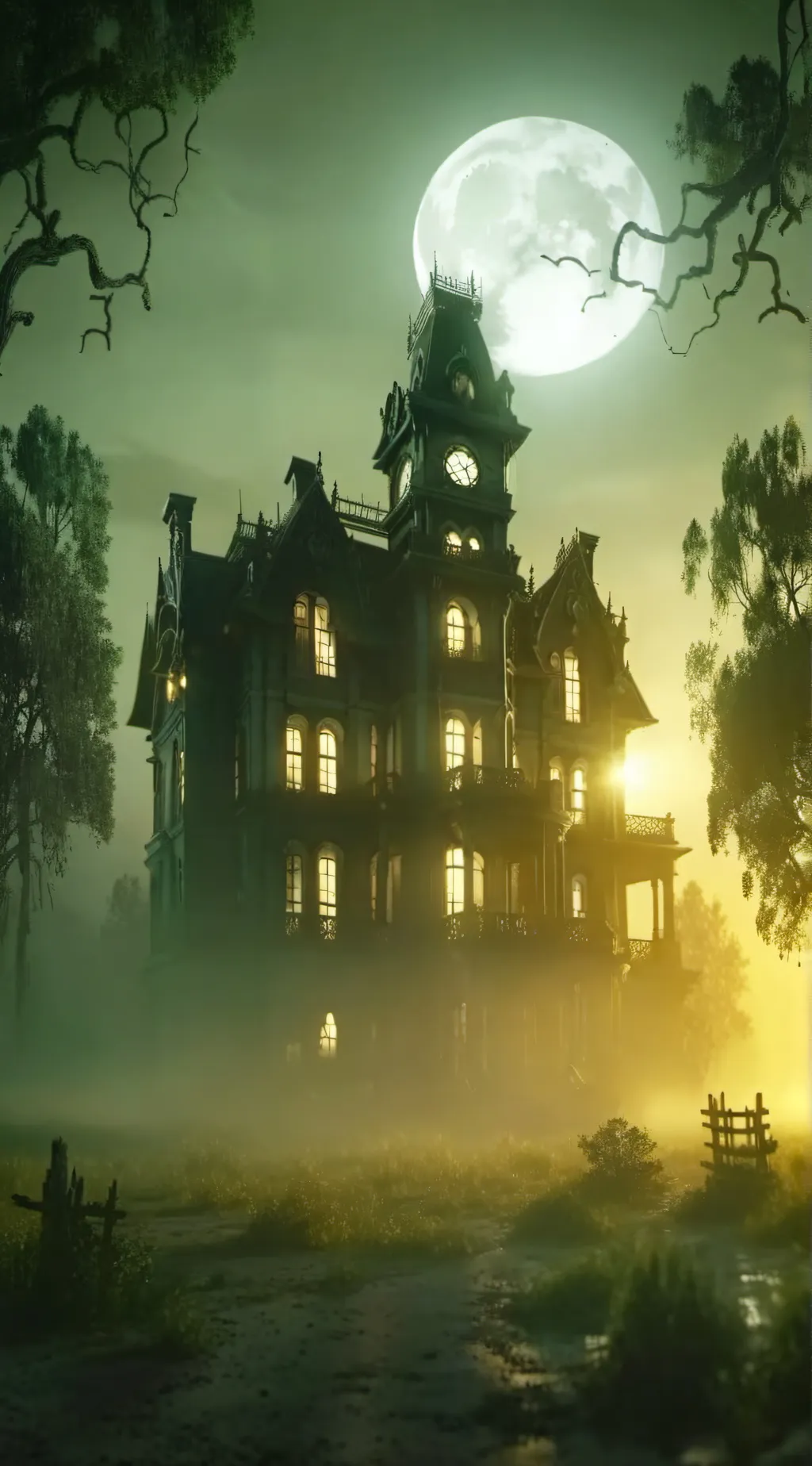 ai character: The Mansion [MD] background