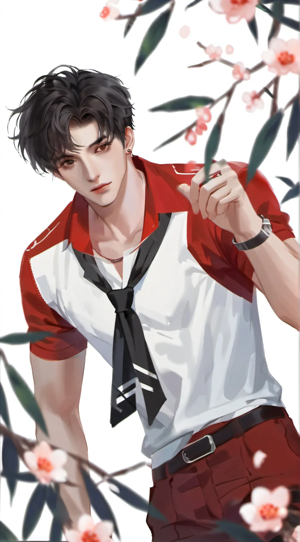 ai character: Max background