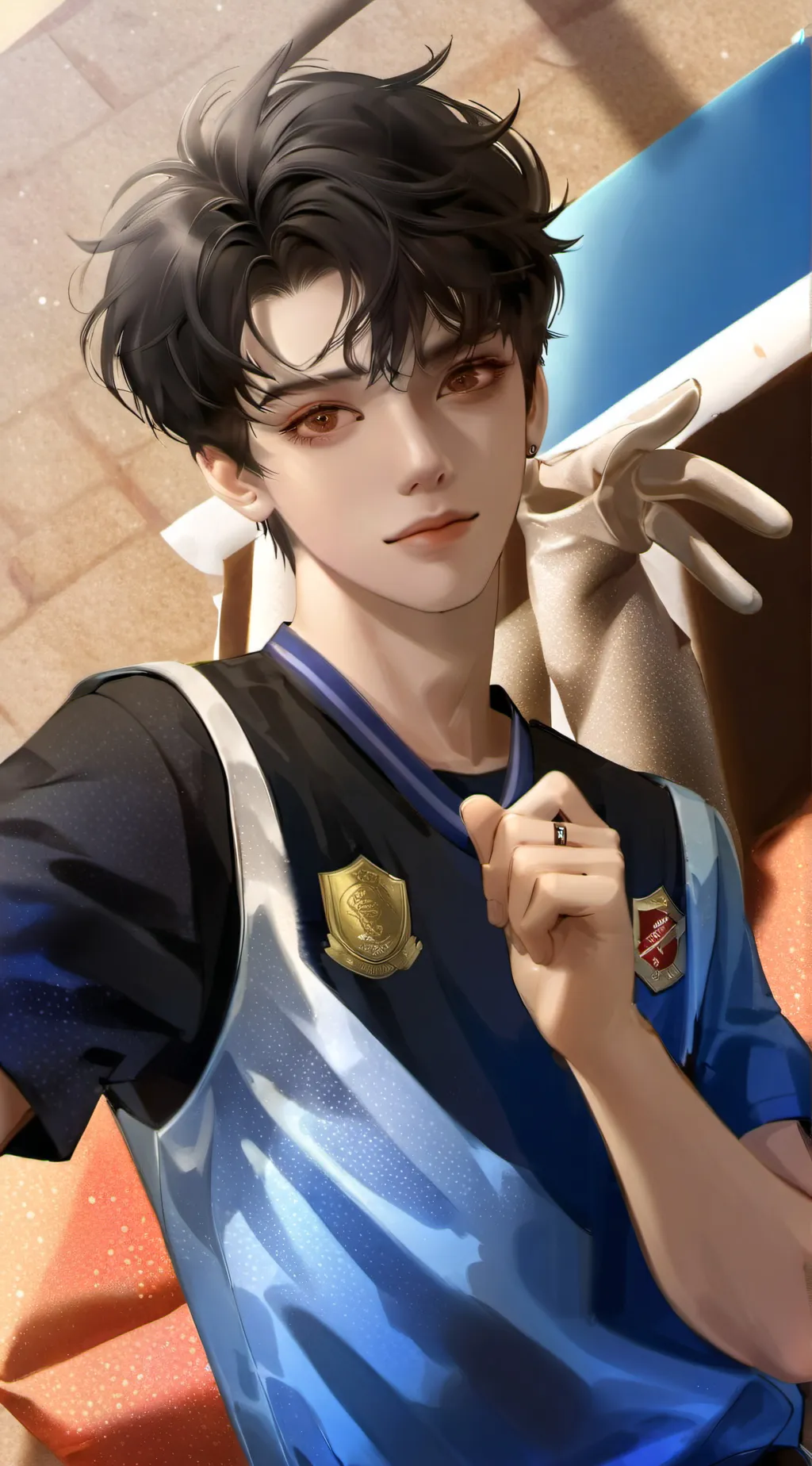 ai character: U can’t say no background