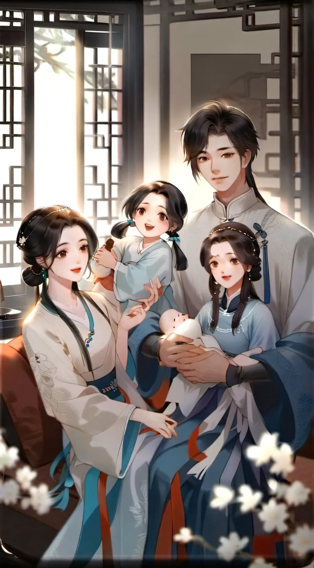 ai character: Family  background