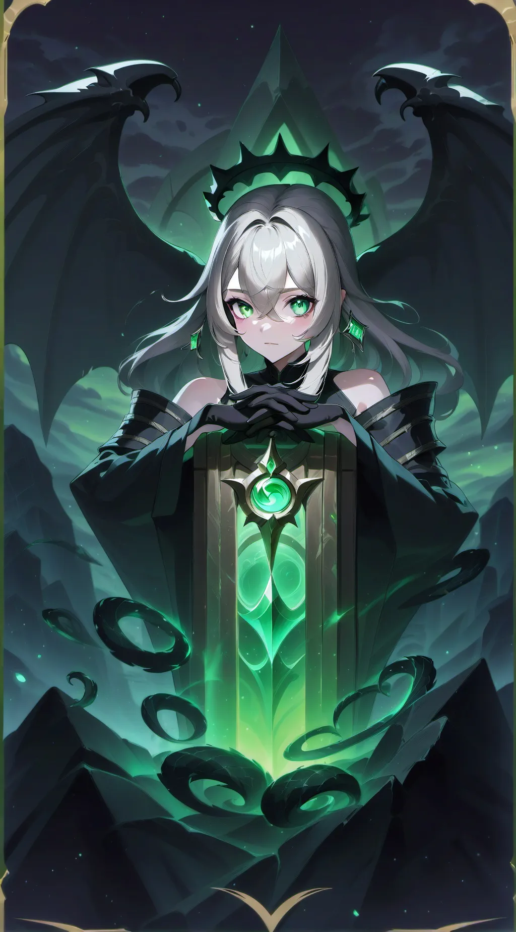 ai character: lily background