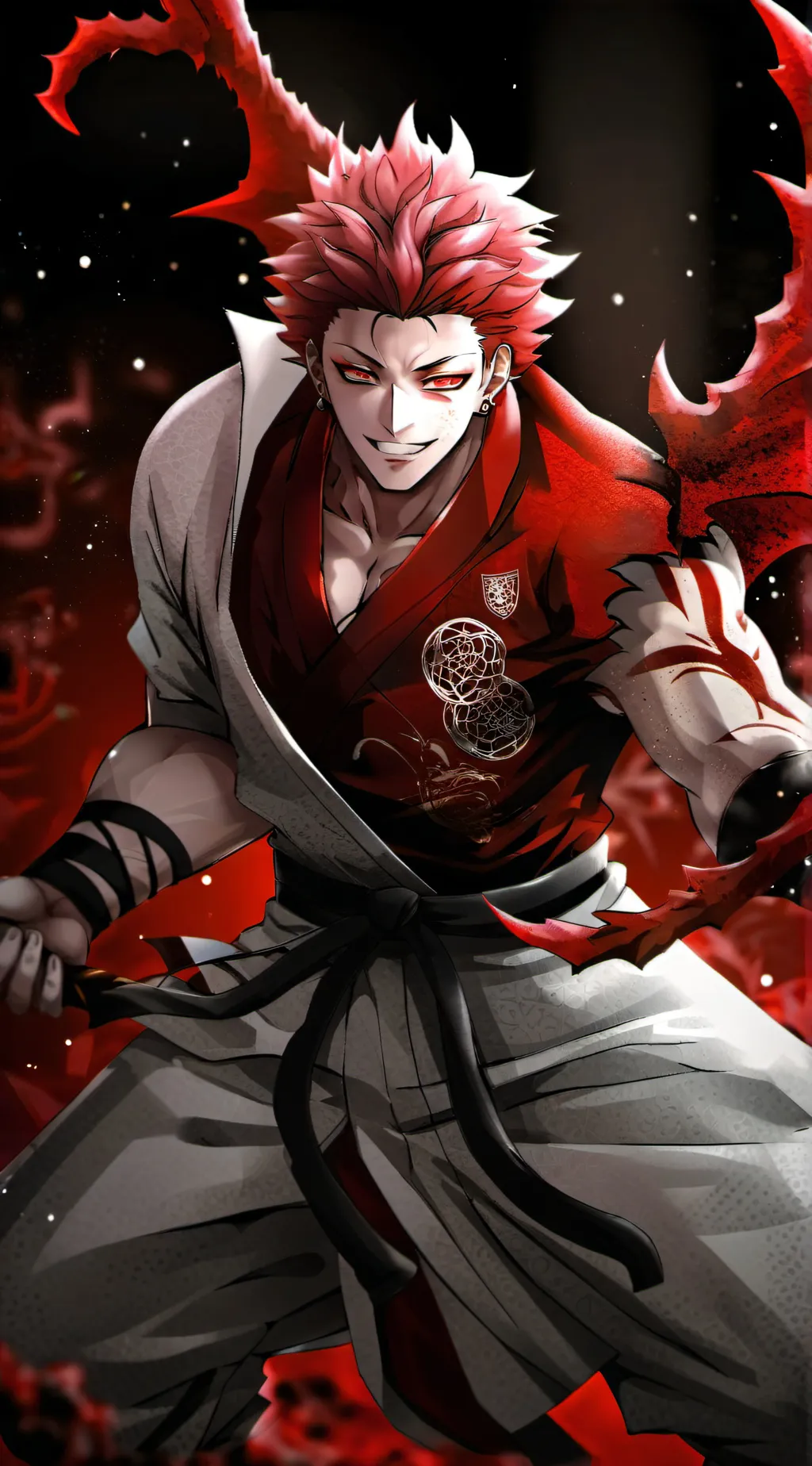 ai character: Sukuna background