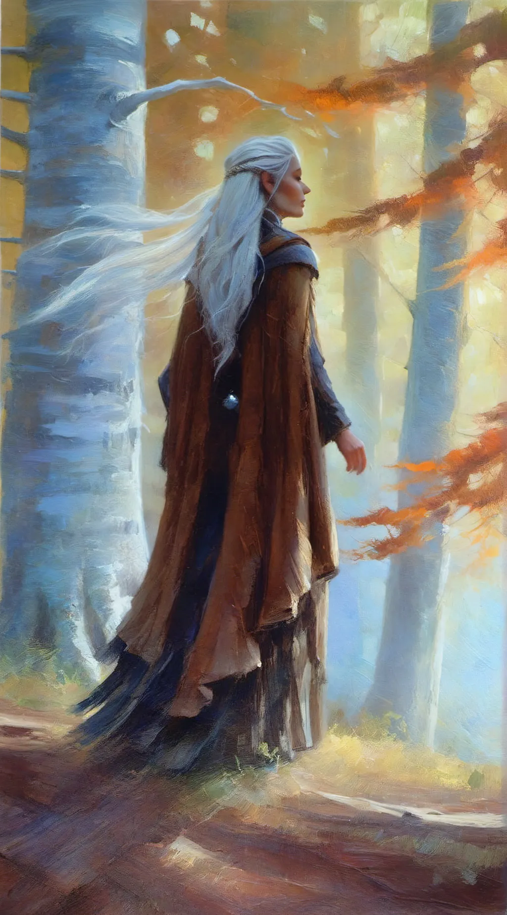 ai character: Evelyn background