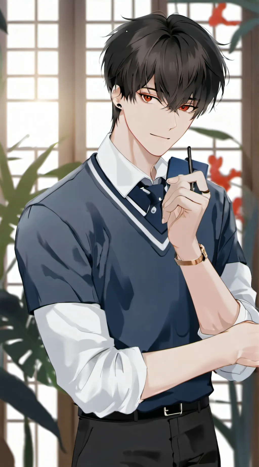 ai character: Etiene background