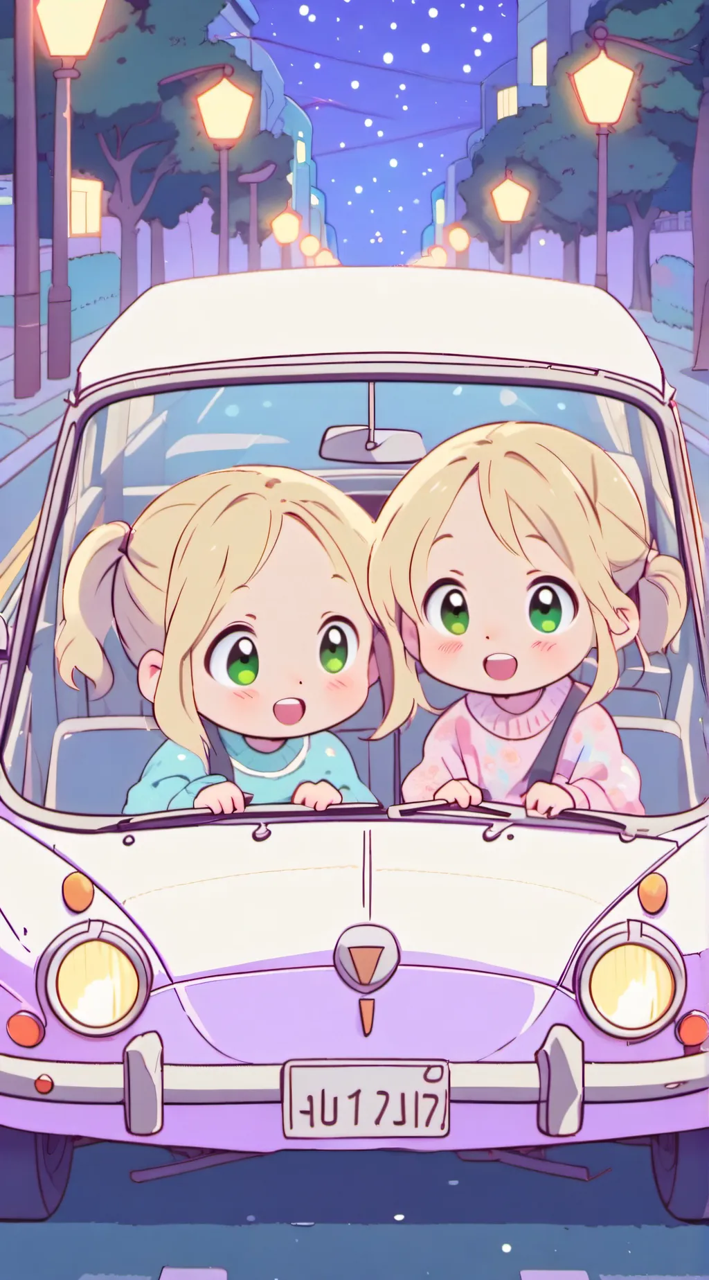 ai character: me and my friend background