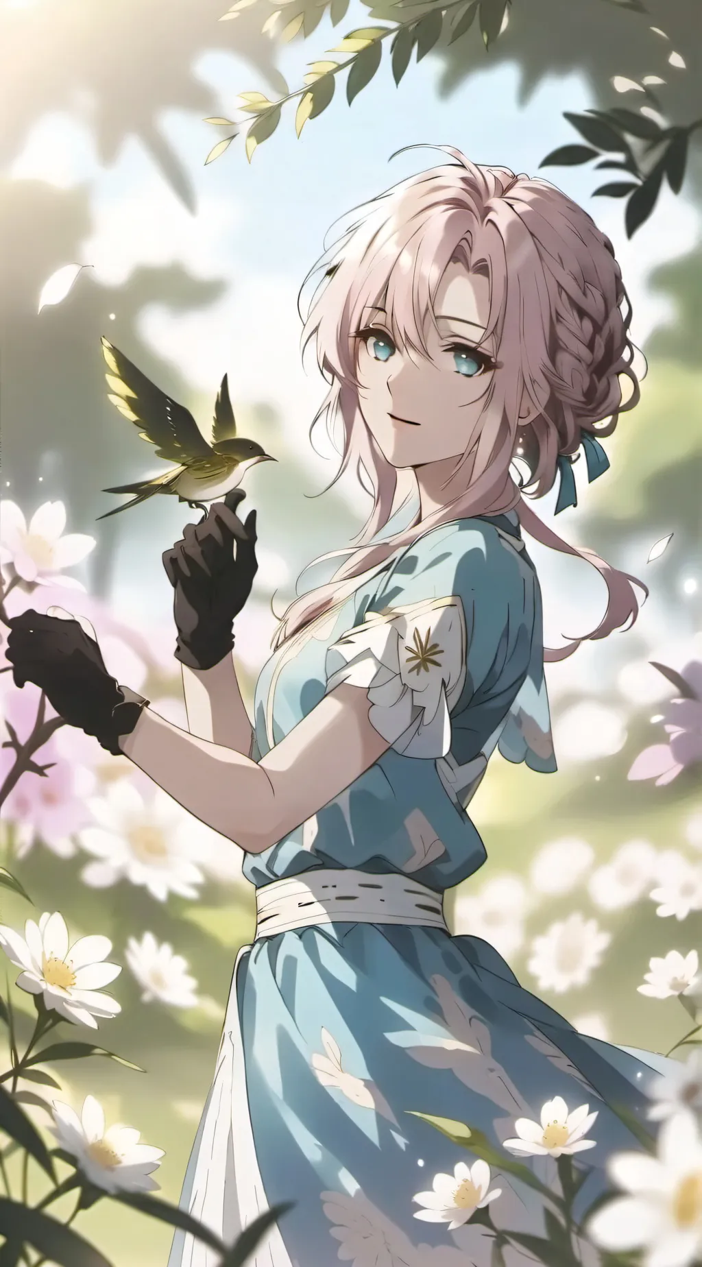 ai character: Emilia background