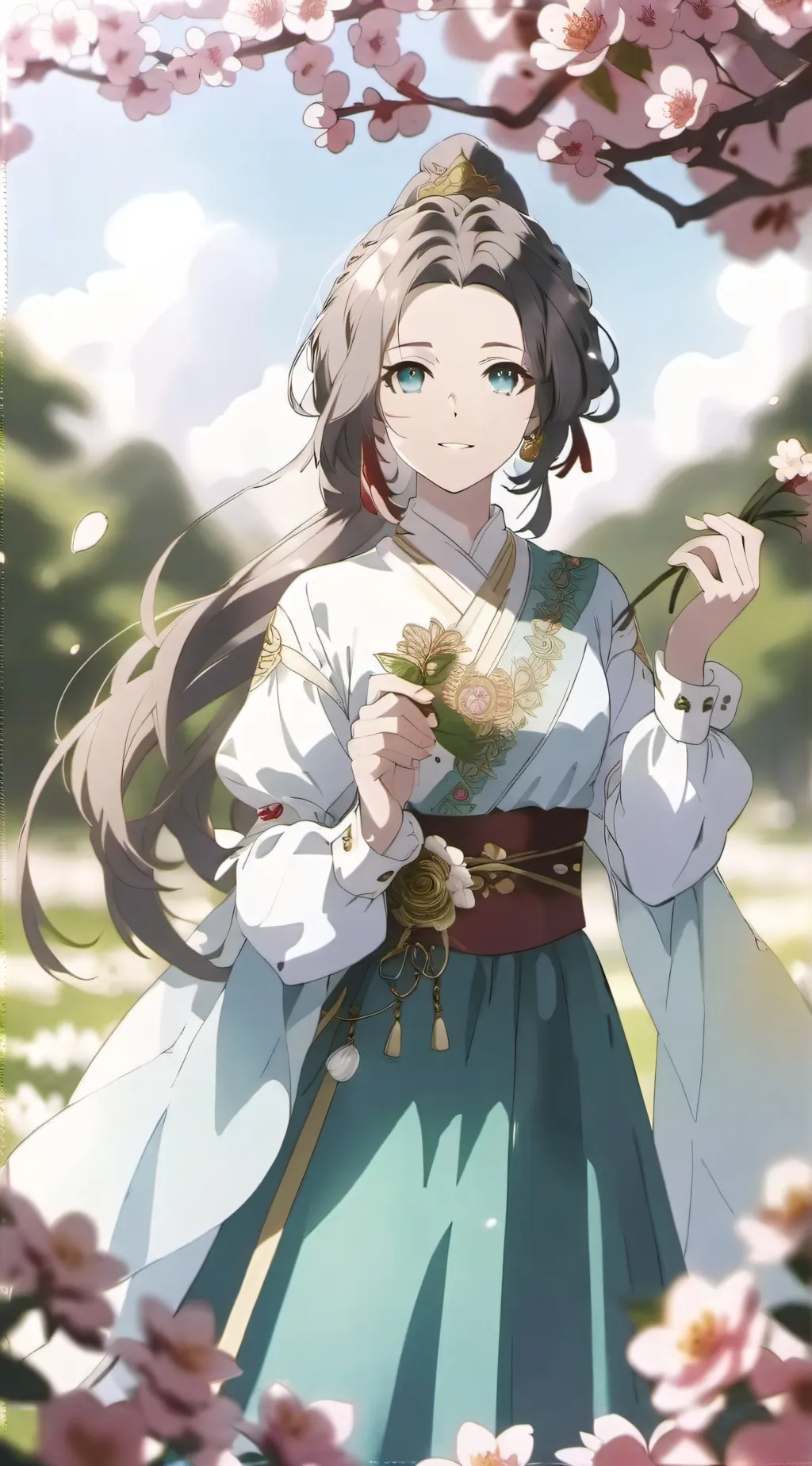 ai character: luna background