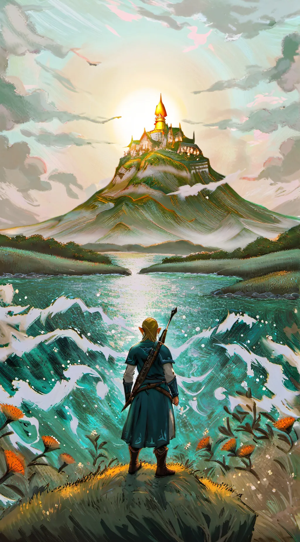 ai character: Tears of kinddom background