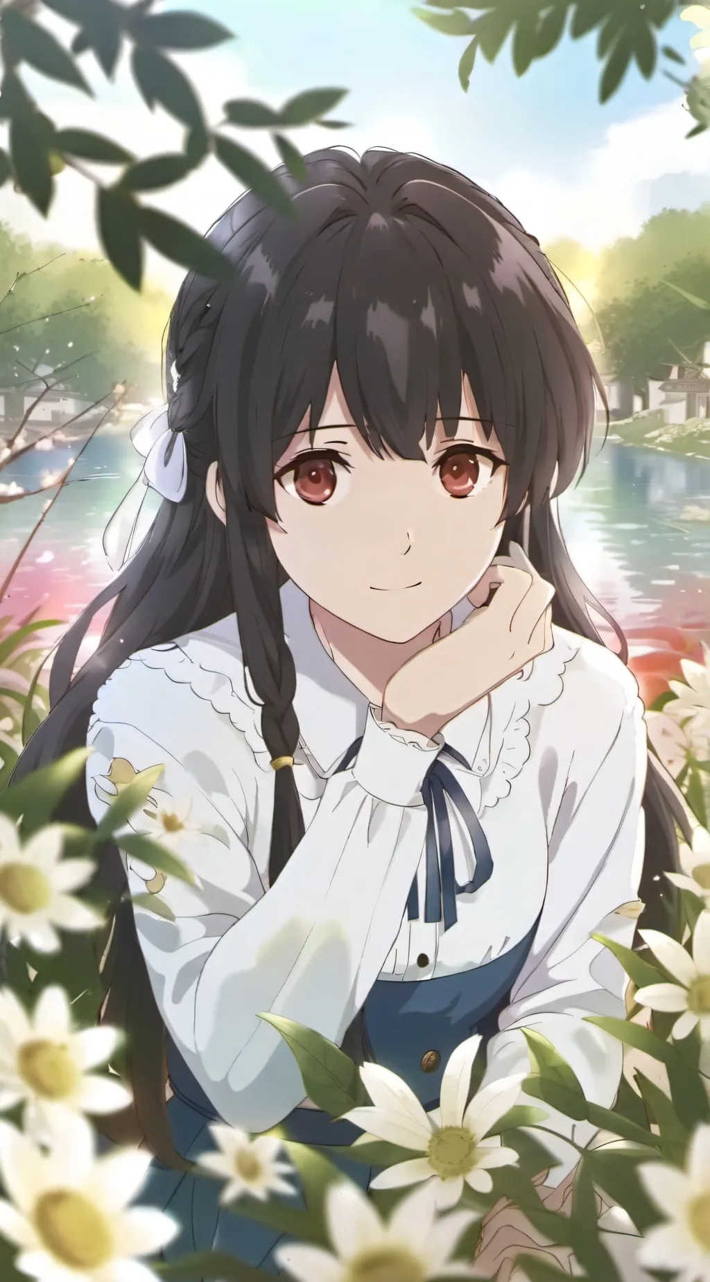 ai character: Hina background