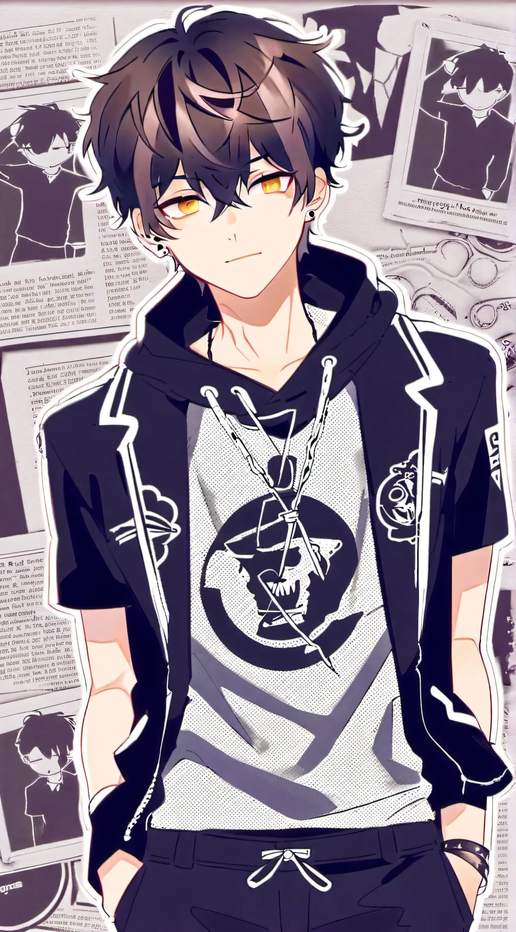 ai character: □•Ķịłɔɲ▪︎□ background