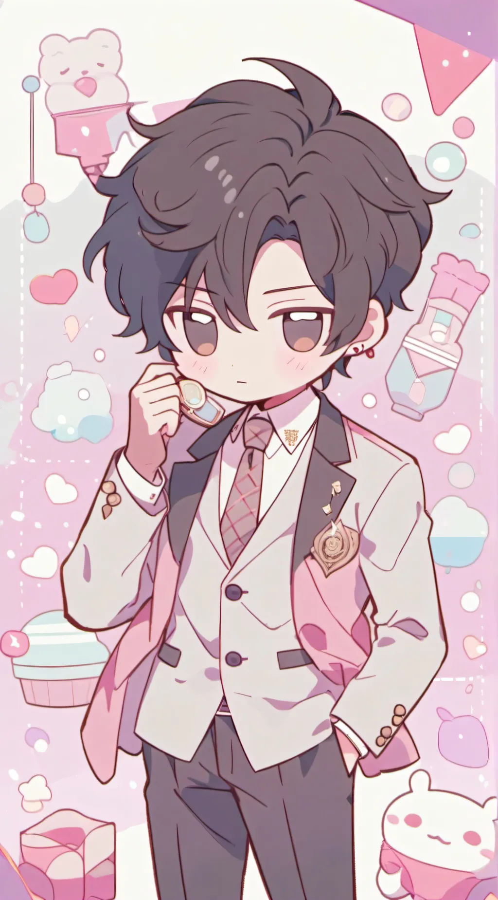 ai character: Leo background