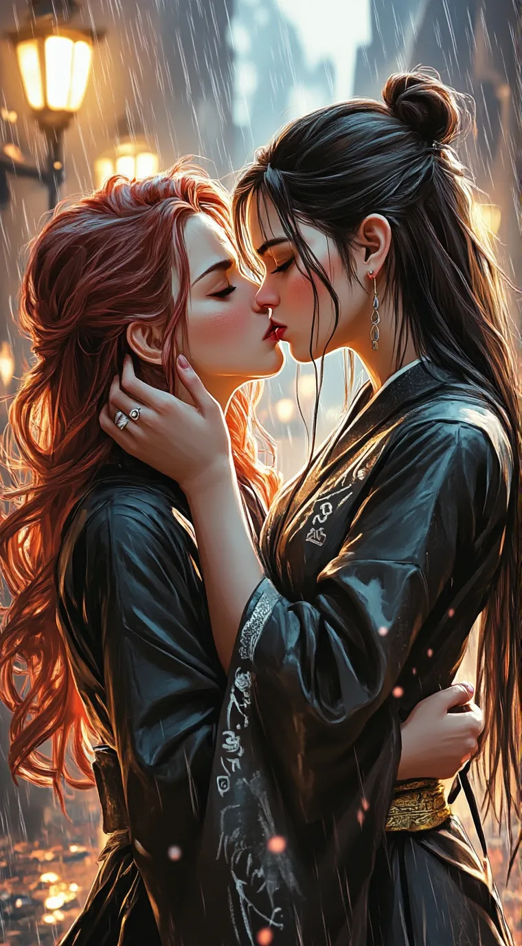 ai character: The First Kiss background