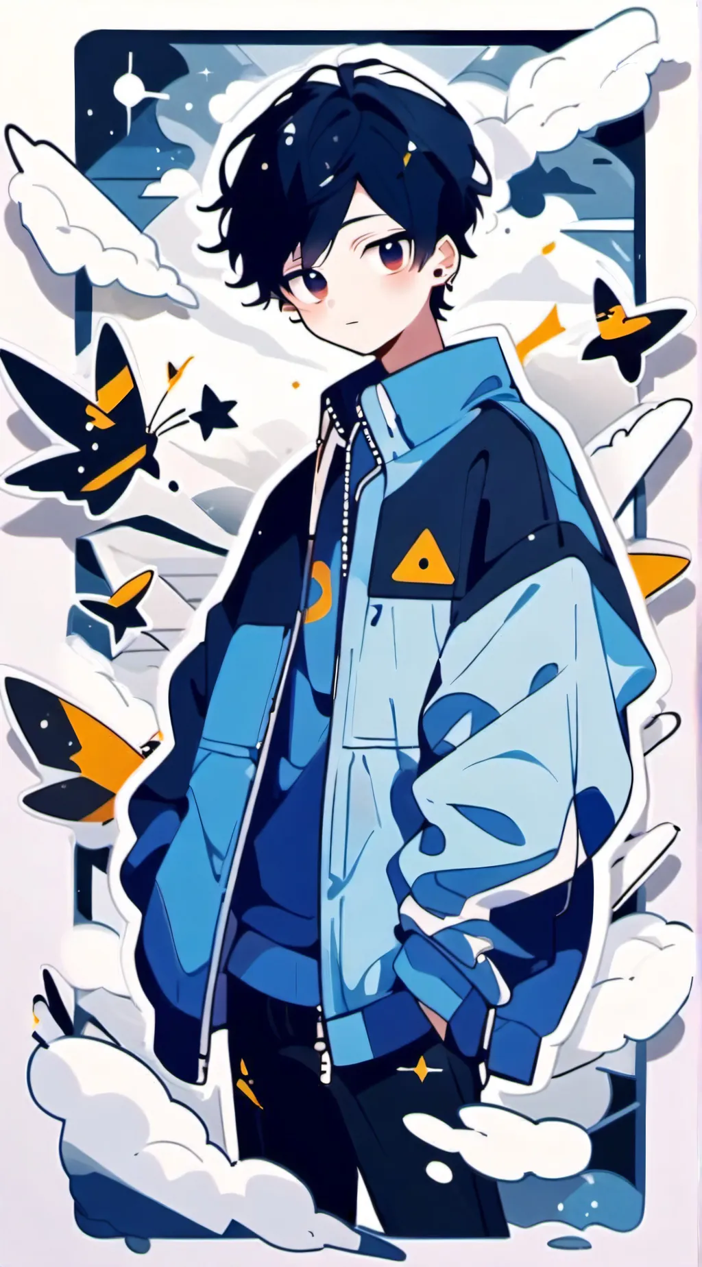 ai character: jevin 🤷 background