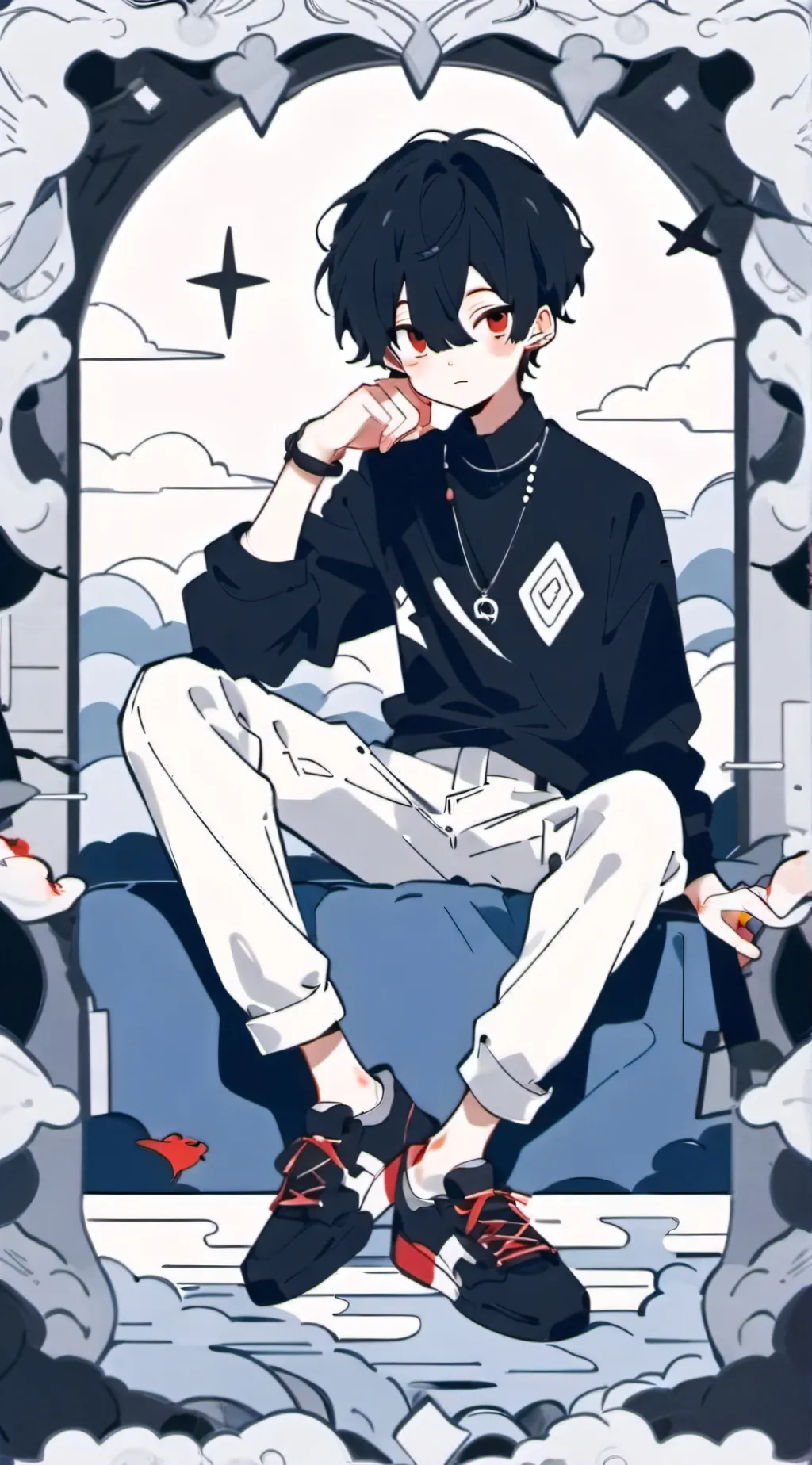 ai character: jordan background