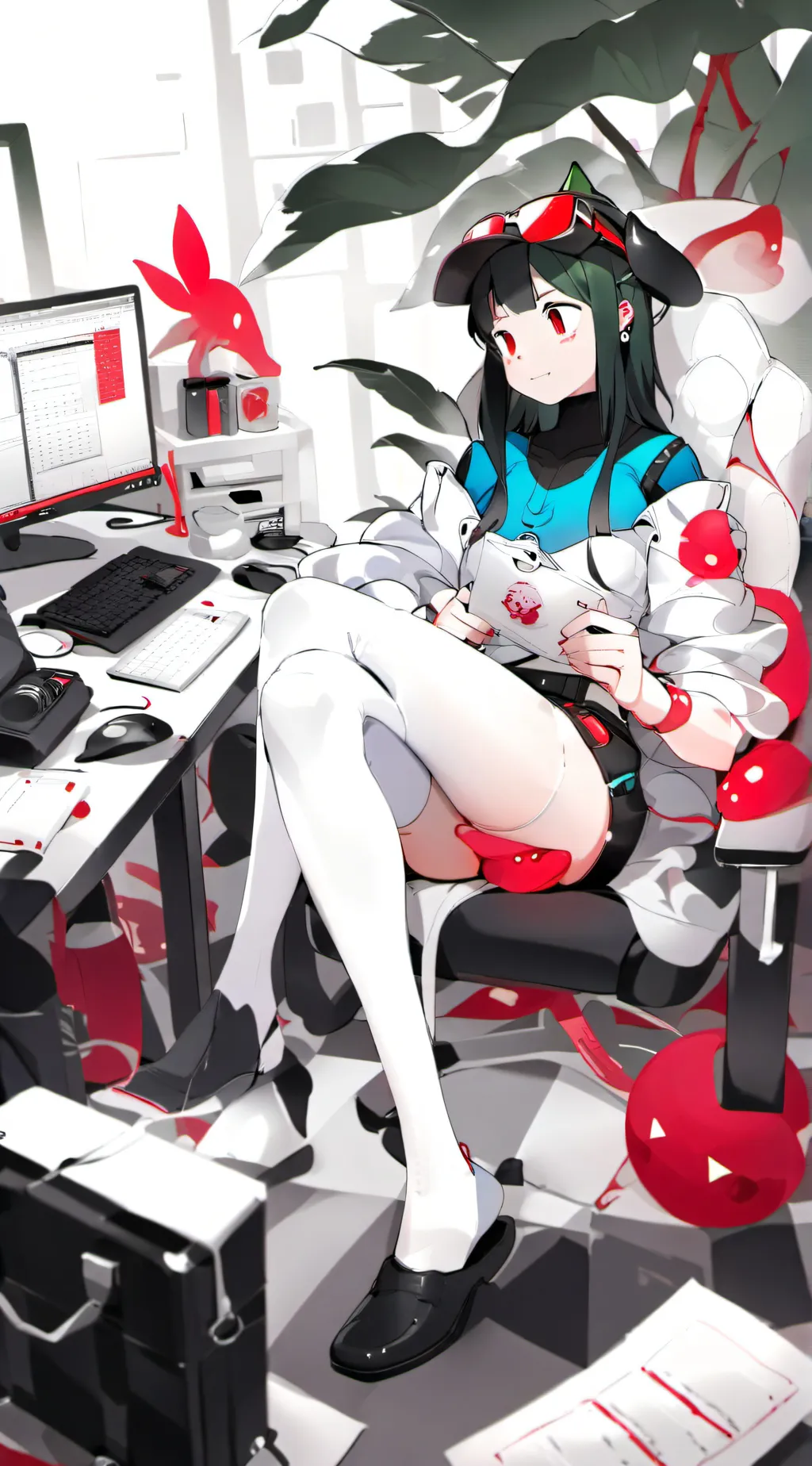 ai character: elizabeth background