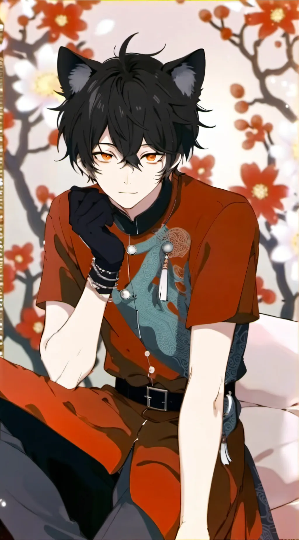 ai character: milo sanches  background