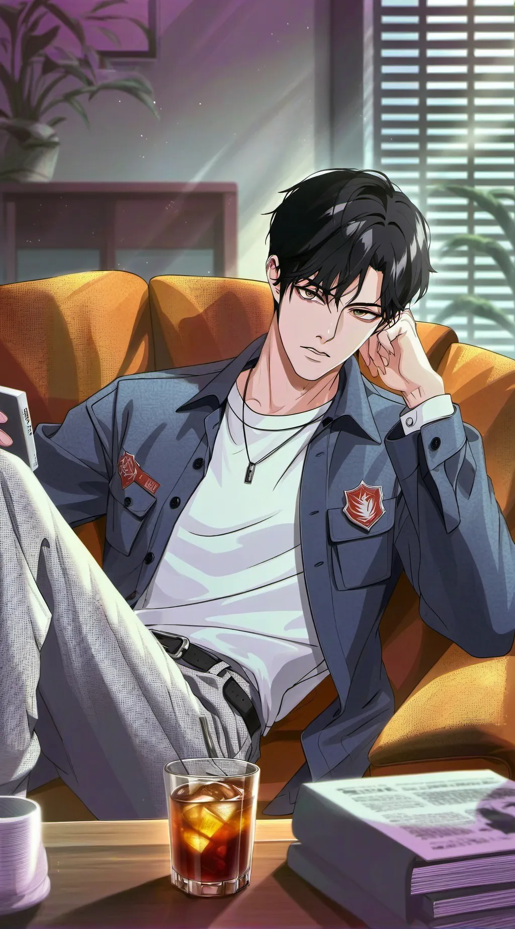 ai character: Kakeru background