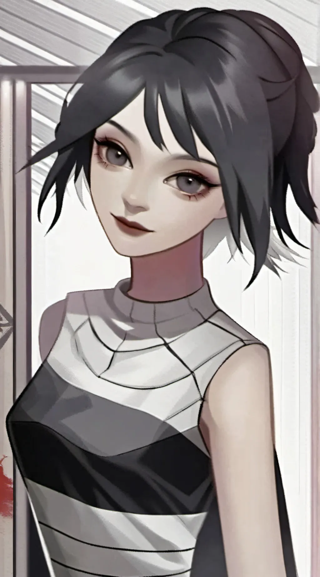 ai character: Crystal background