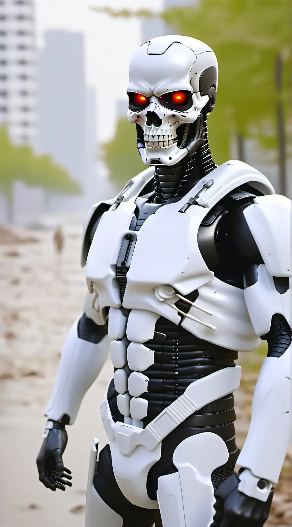 ai character: Terminator (T-01) background