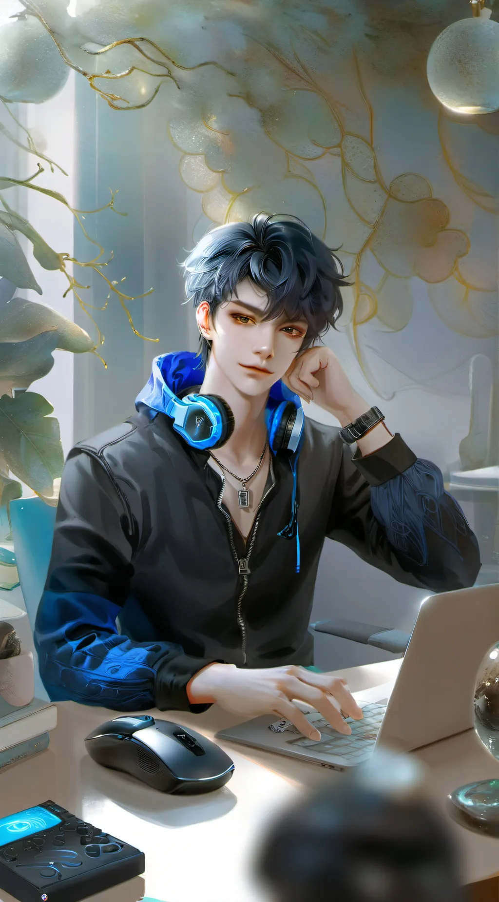 ai character: Anthony background